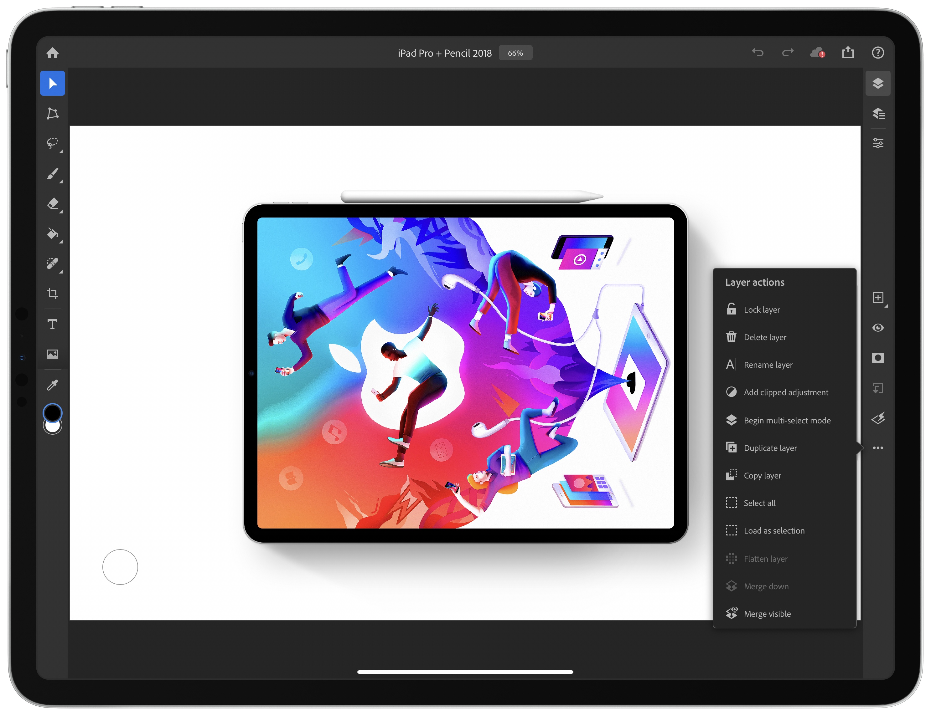 Adobe Releases Photoshop for iPad and Aero, an iOS AR Creation