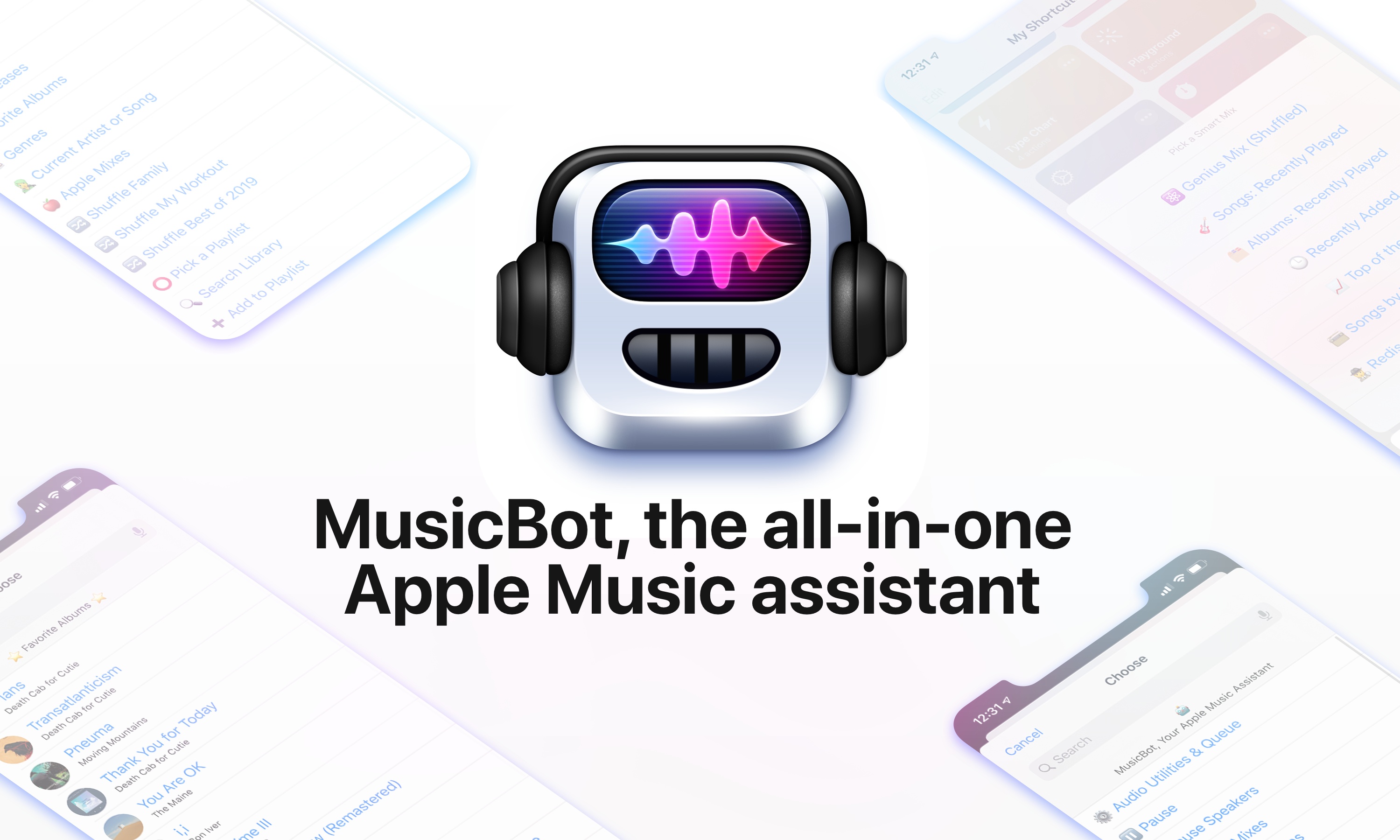Introducing MusicBot: The All-in-One Apple Music Assistant, Powered by  Shortcuts - MacStories