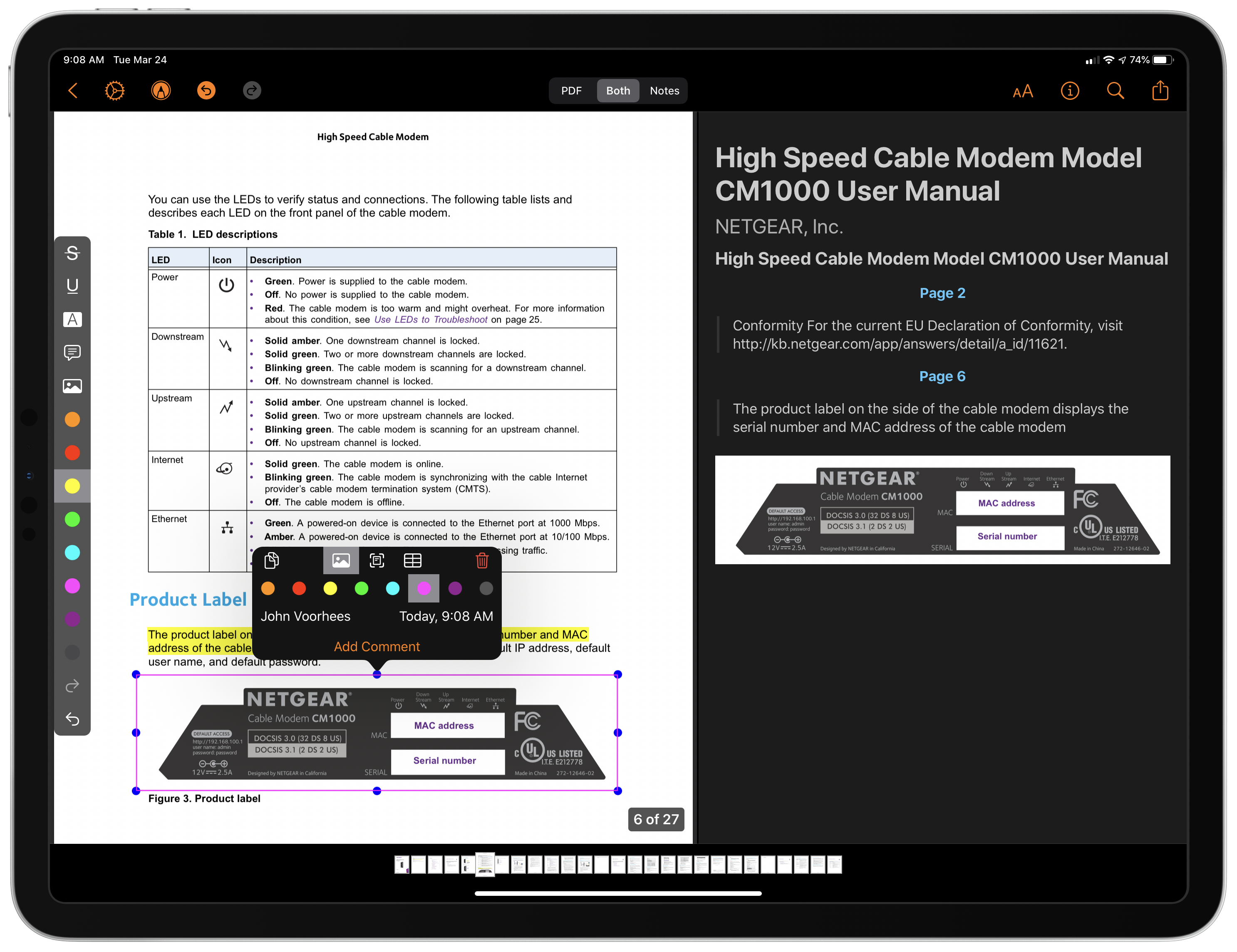 Annotations are highly customizable.
