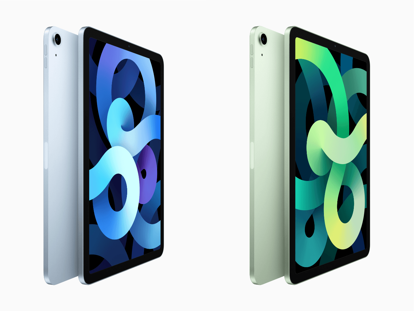 The new iPad Air resembles the iPad Pro’s design. Source: Apple.
