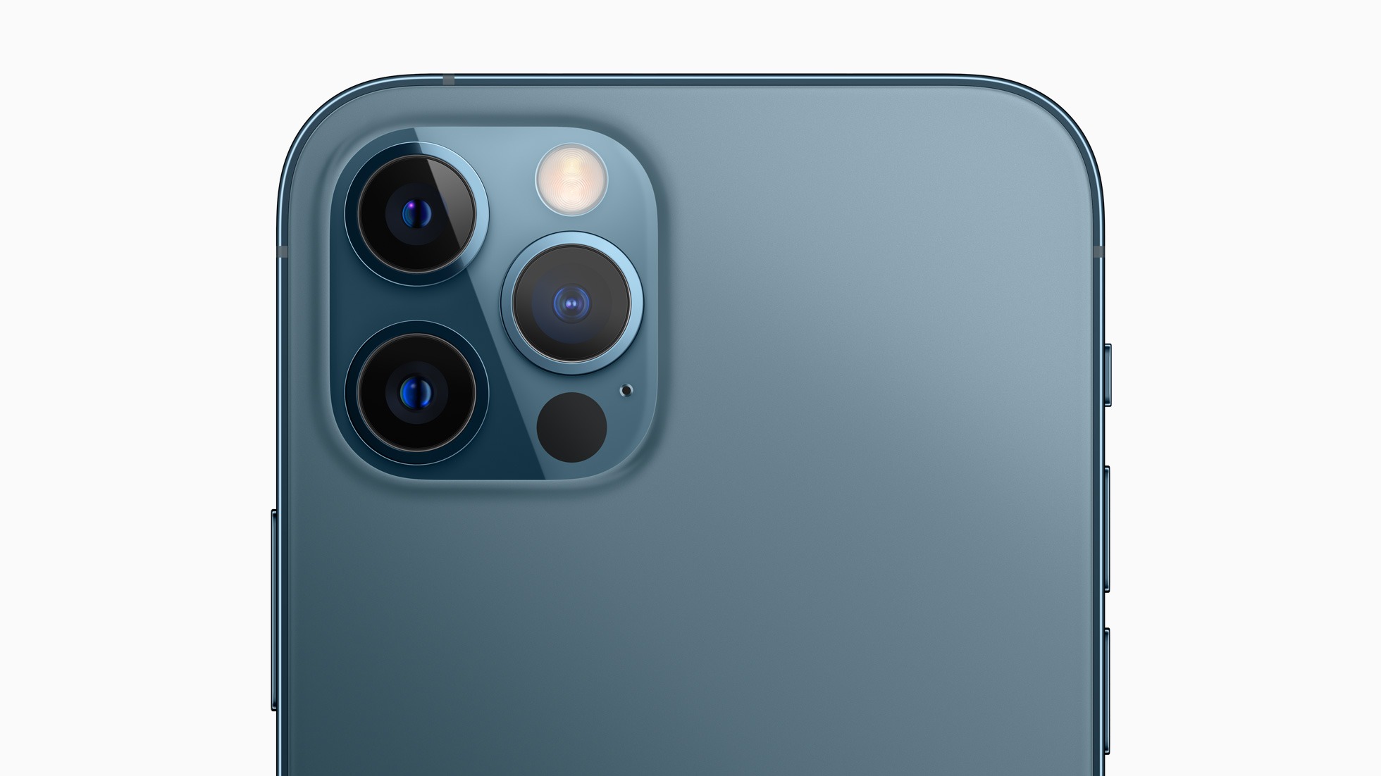 The iPhone 12 Pro’s camera array.