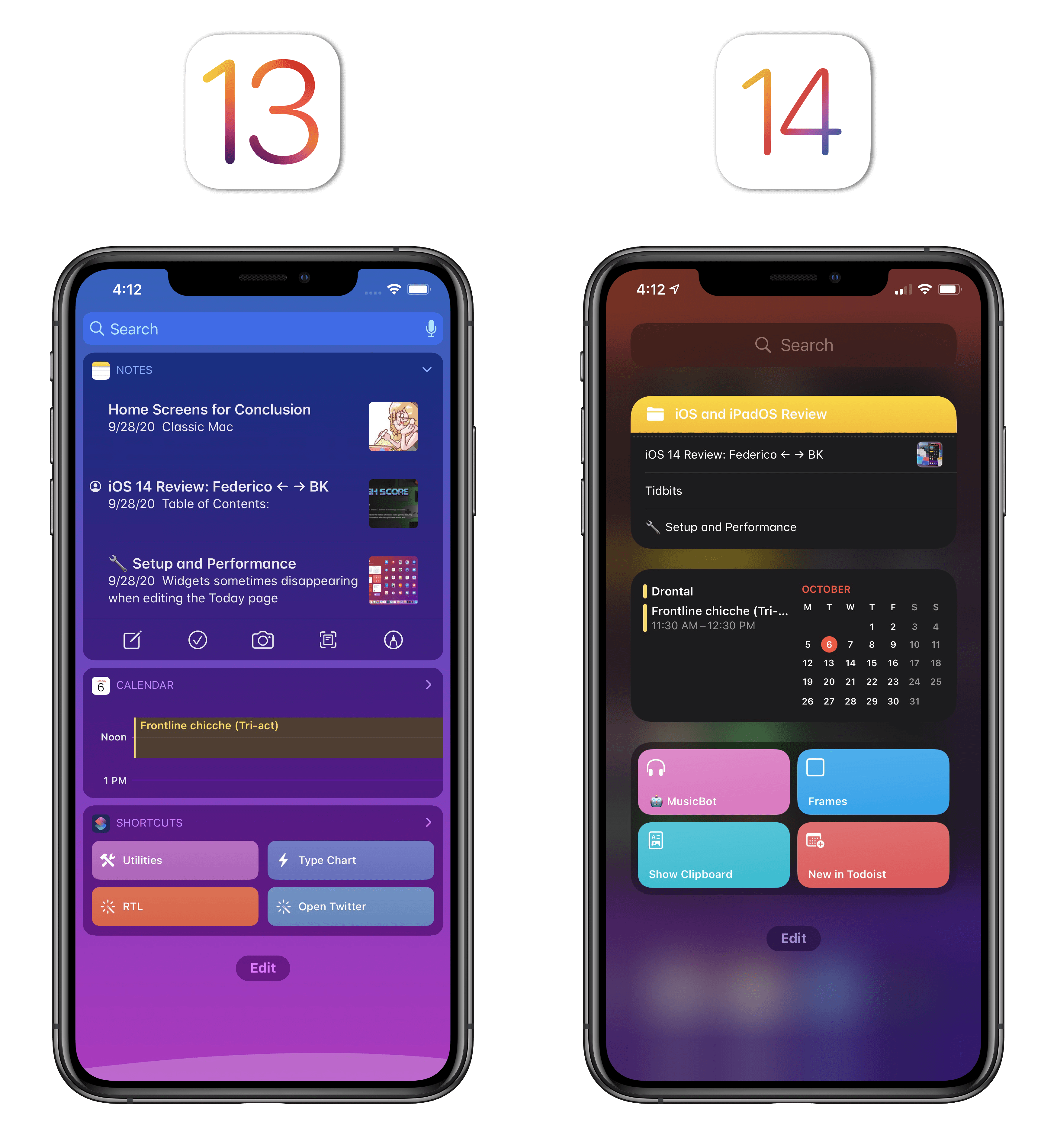 Widgets in iOS 14 can use more complex layouts thanks to SwiftUI.