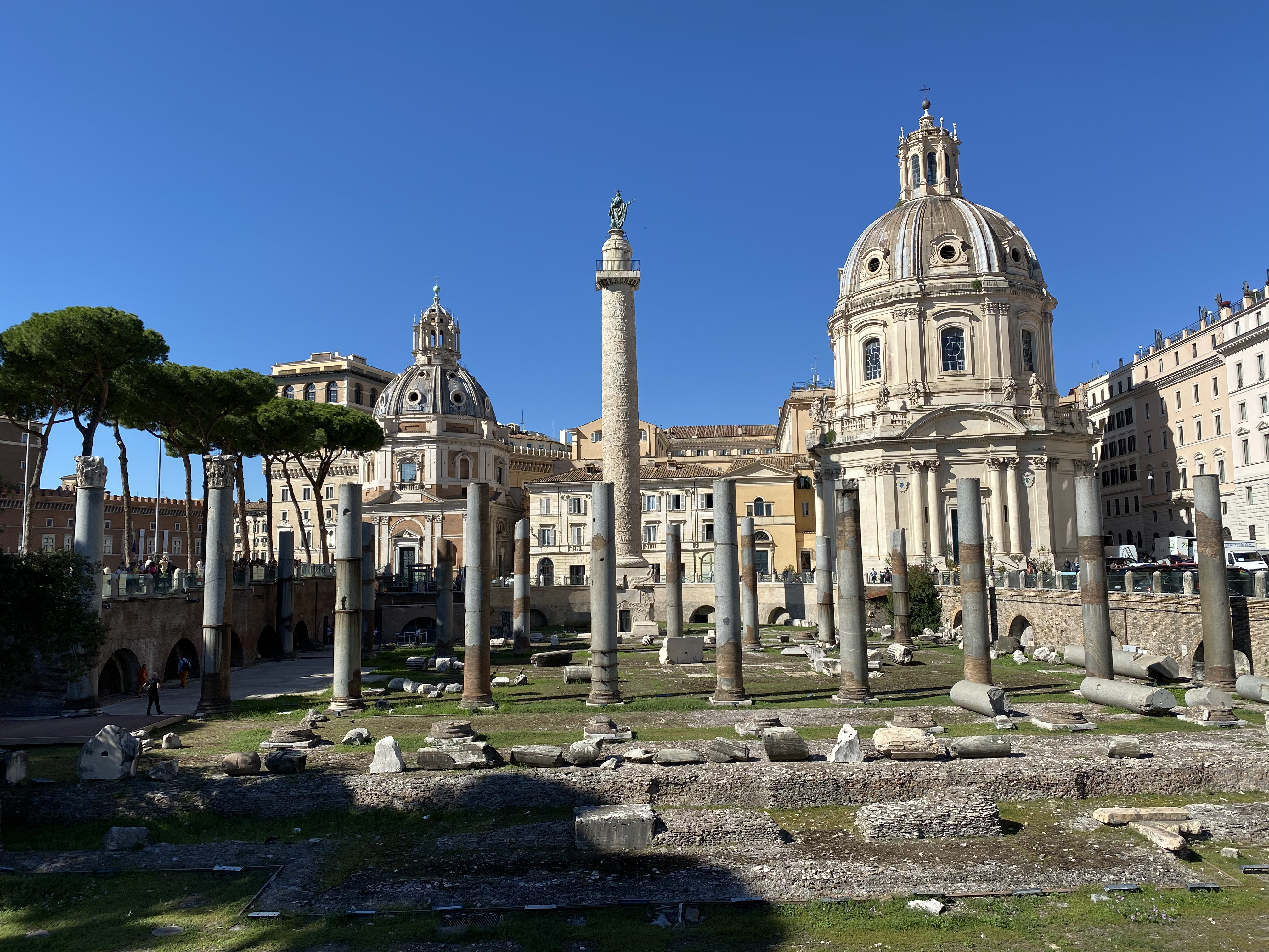 Trajan's Forum, wide camera.