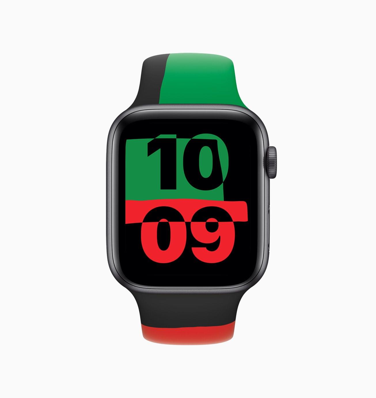 The Apple Watch Unity watch face is part of watchOS 7.3.