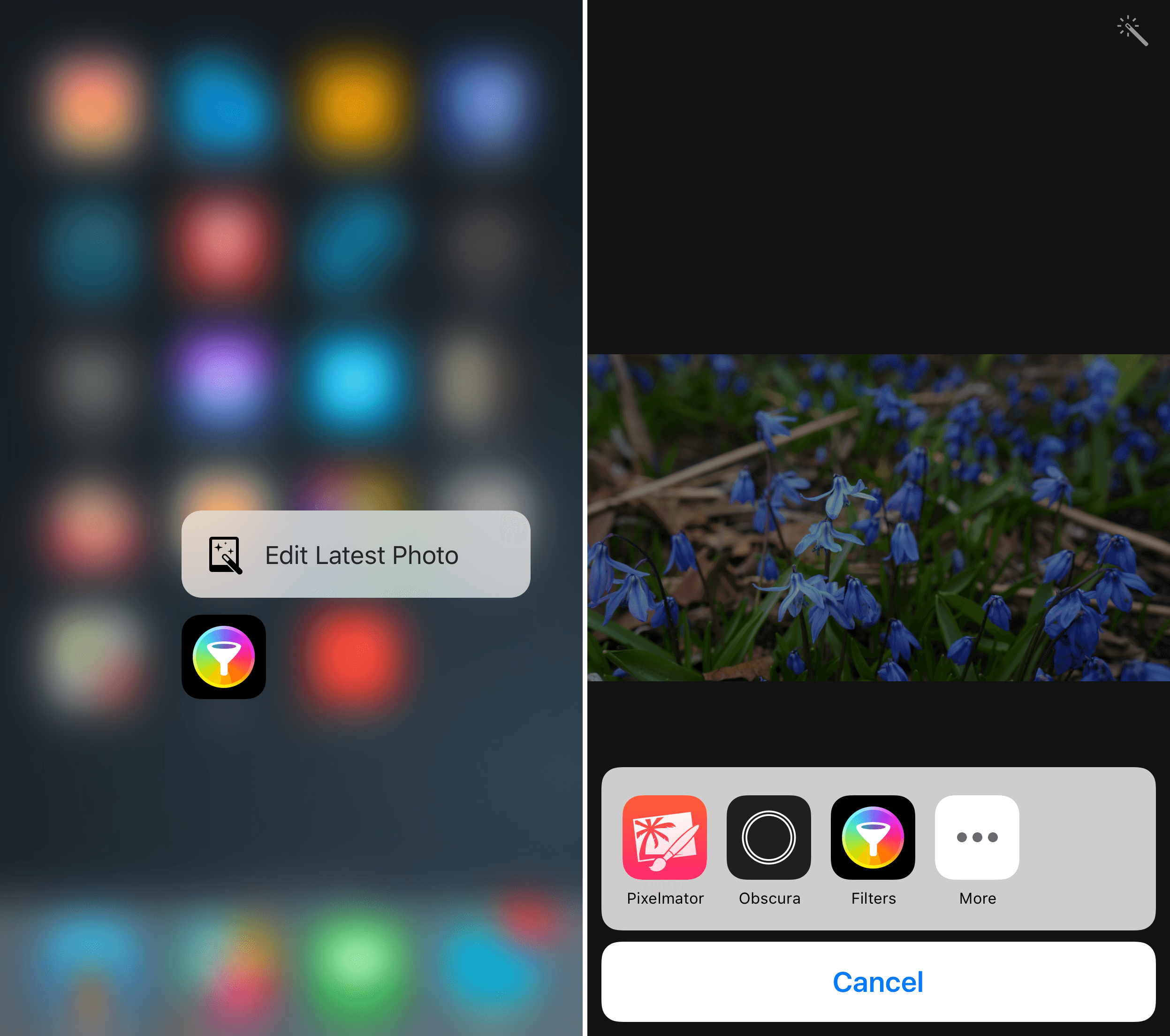 Filters 3 adds 3D Touch support and a photo extension.
