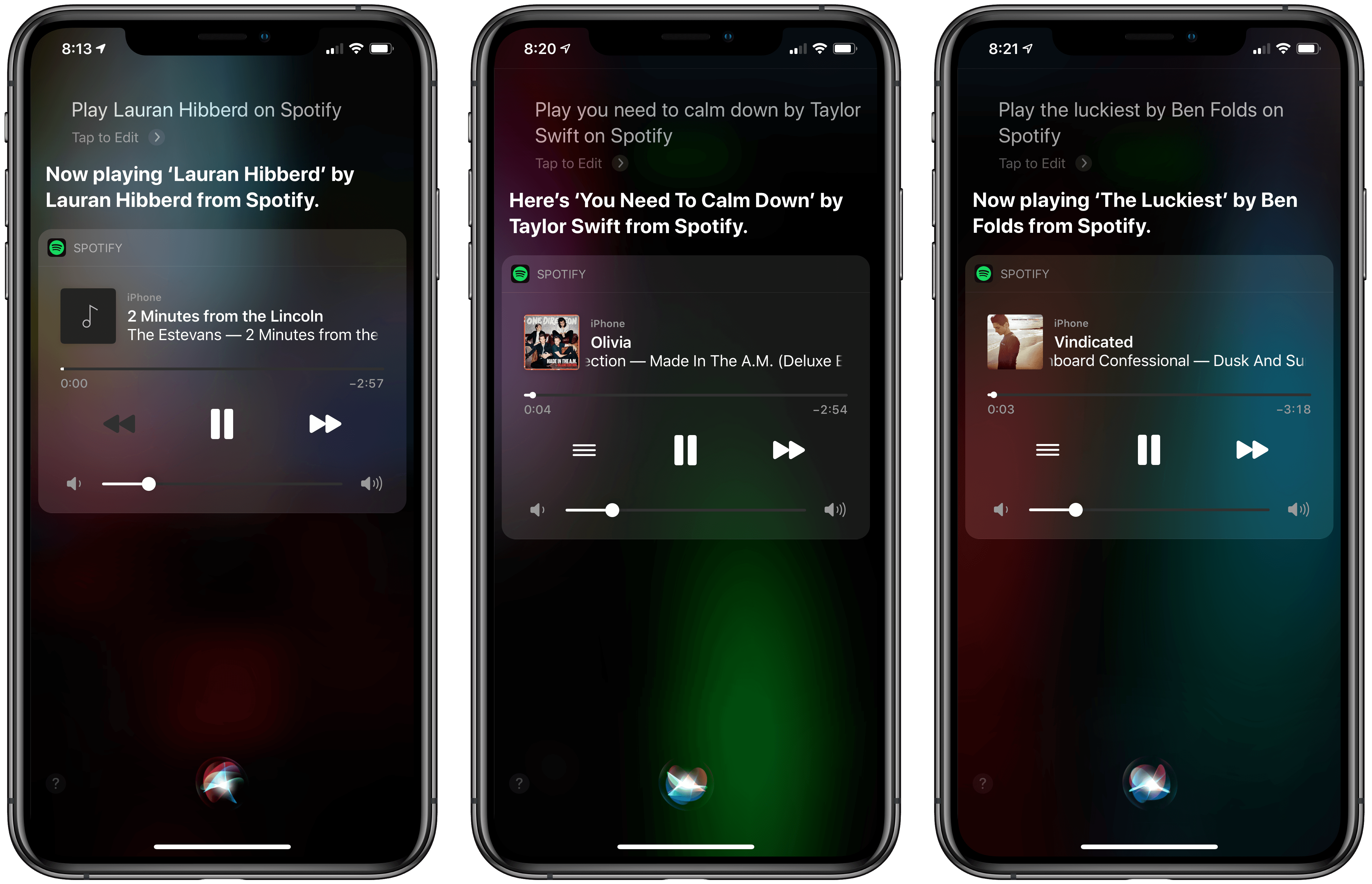 Siri doesn't work with song requests if you're not a premium subscriber, which can be confusing.