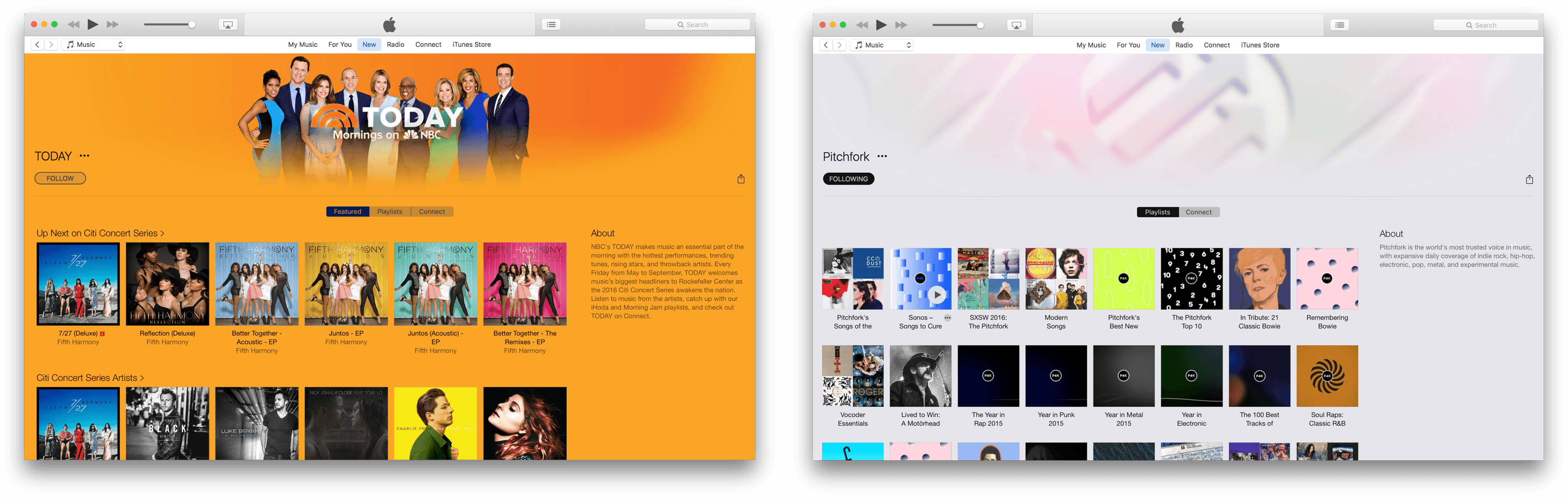 Apple Music already features third-party recommendations.