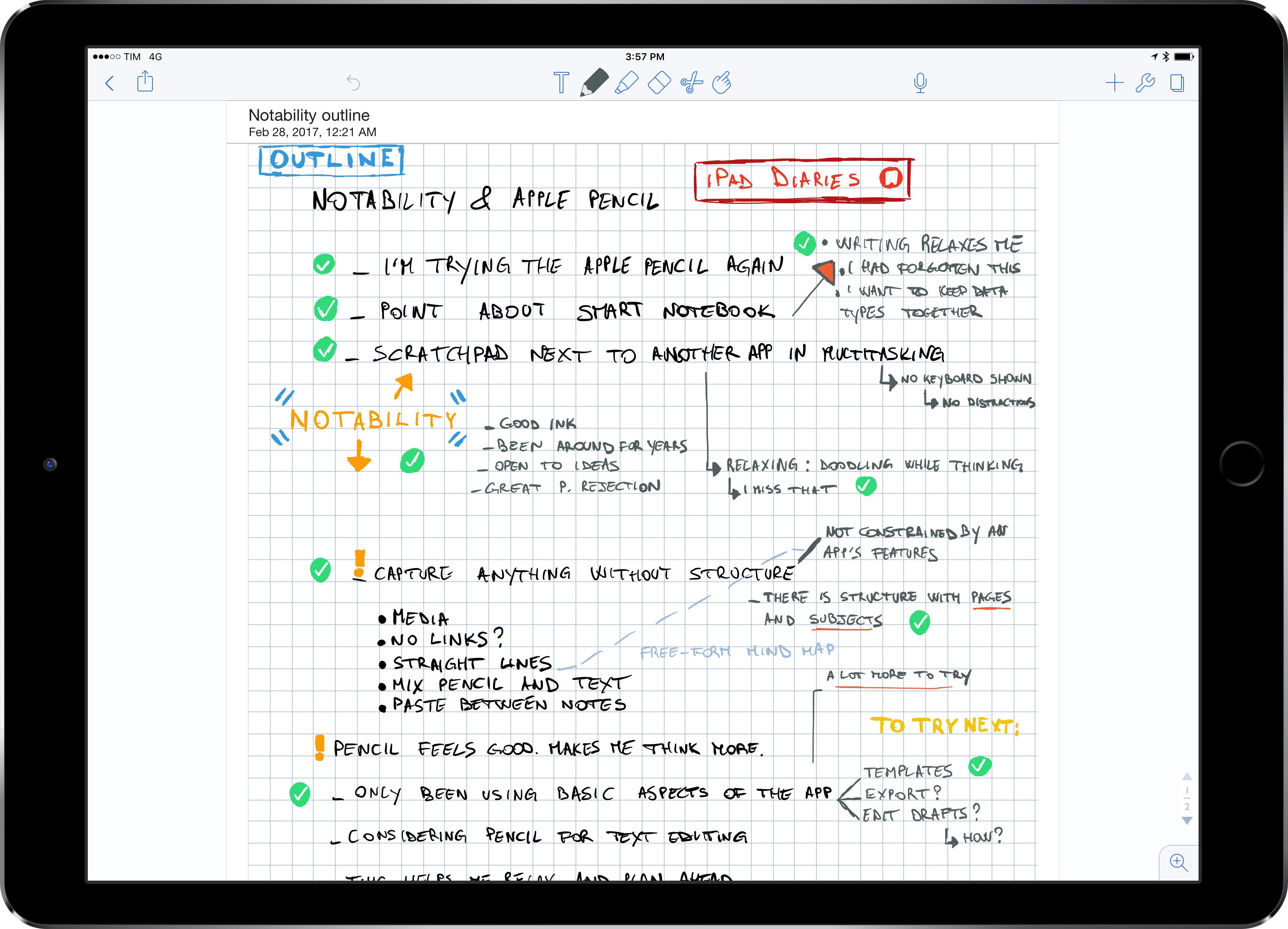 iPad Diaries: Apple Pencil, Notability, and the Joy of Note-Taking -  MacStories