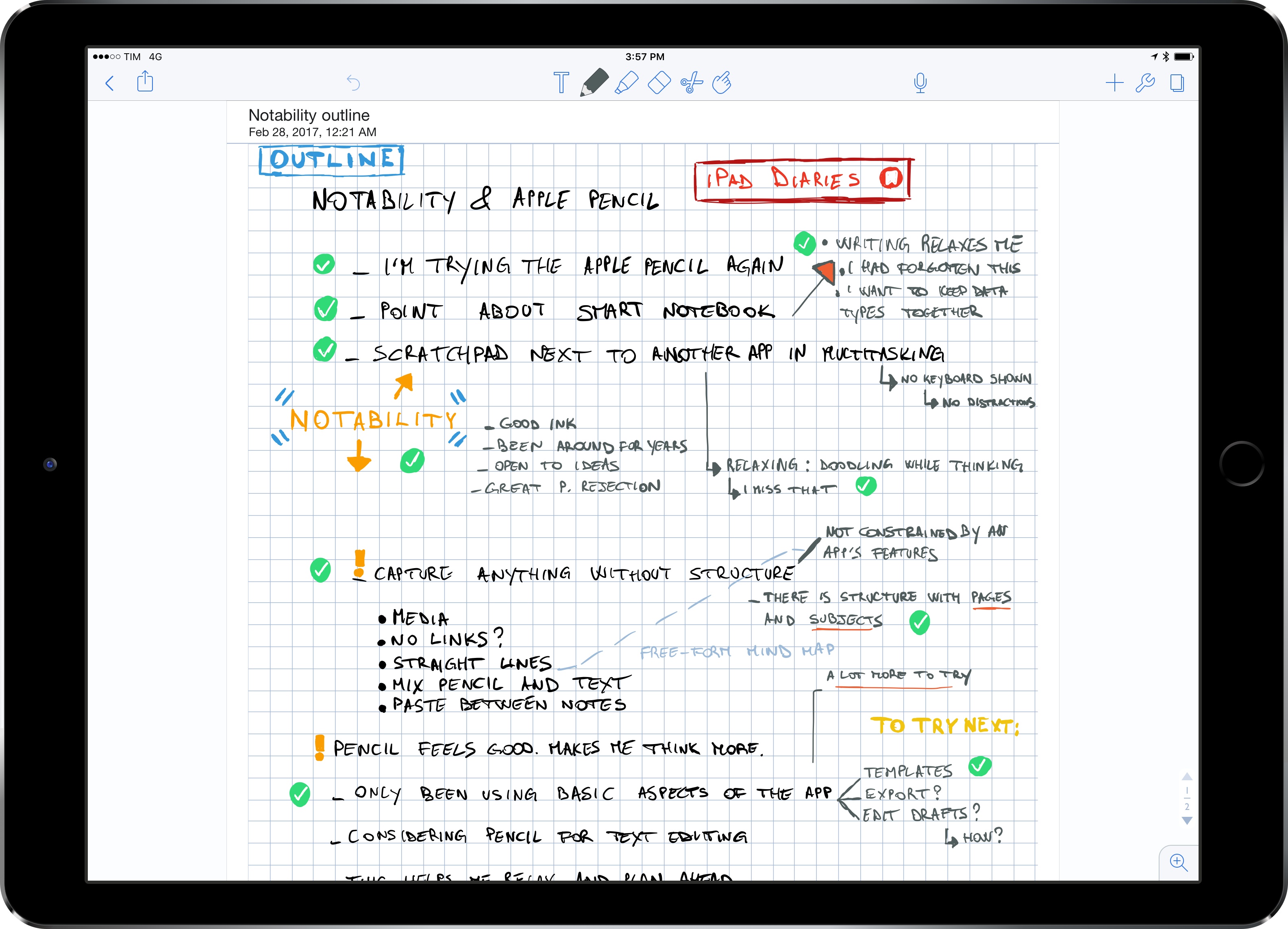 The best iOS apps for taking notes with Apple Pencil + iPad Pro