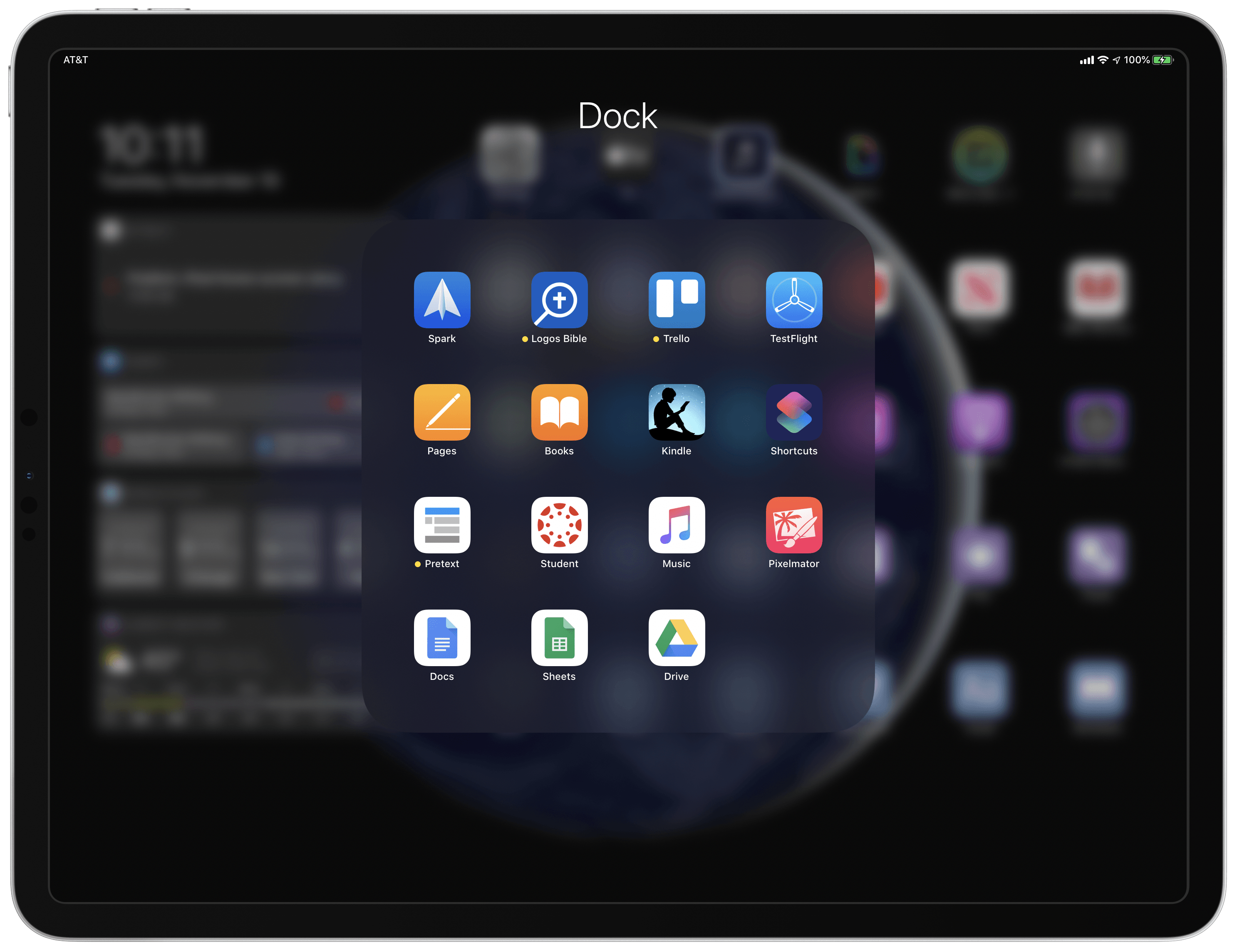 My Modern Ipad Home Screen Apps Widgets Files Folders And