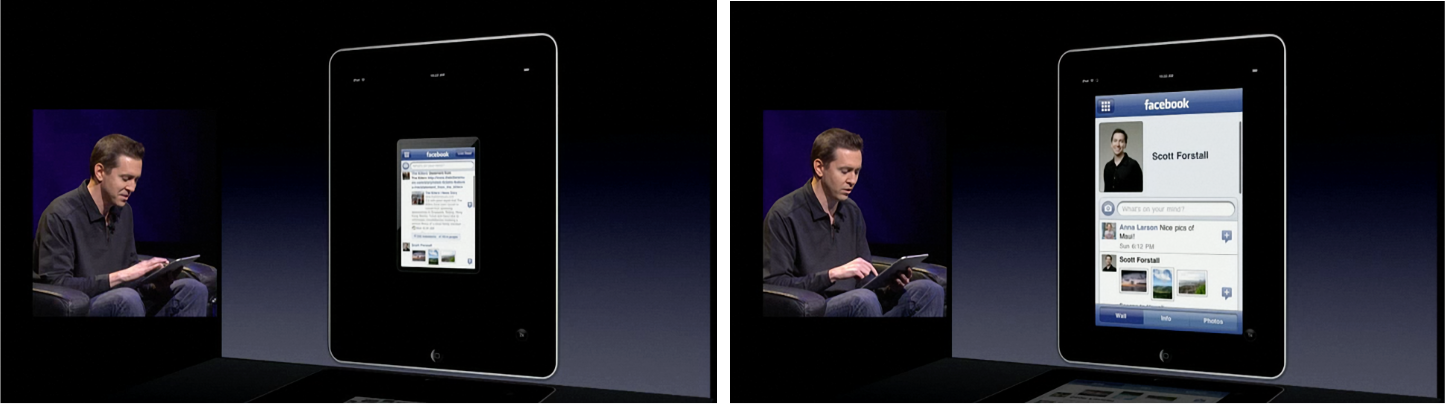Forstall using Facebook in compatibility mode and pixel doubled.