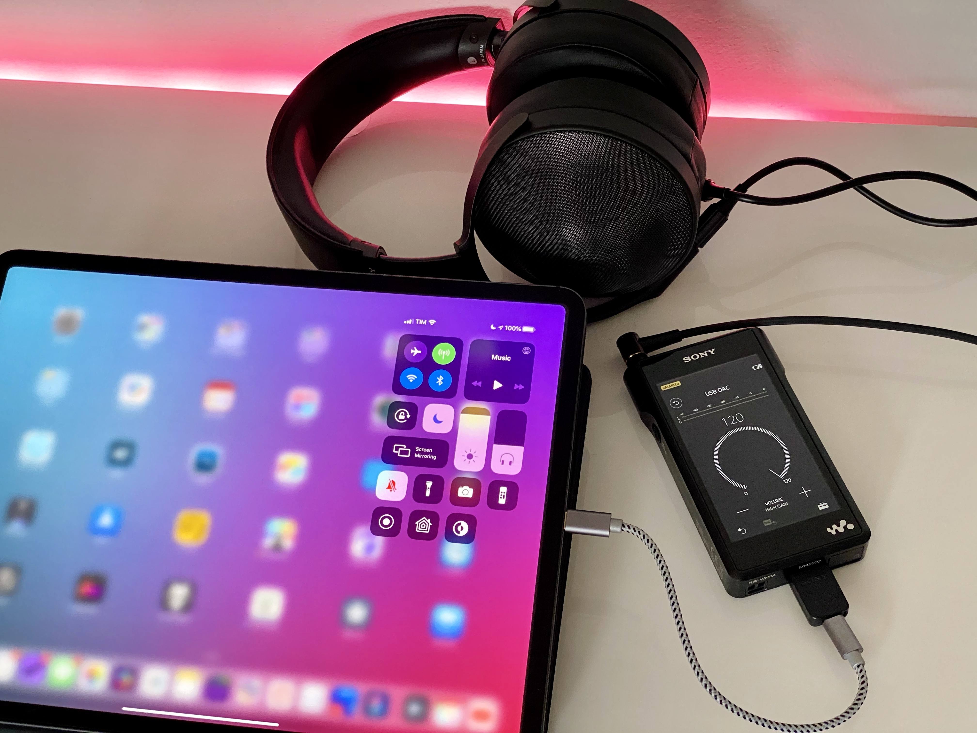 Ipad pro usb c external online dac