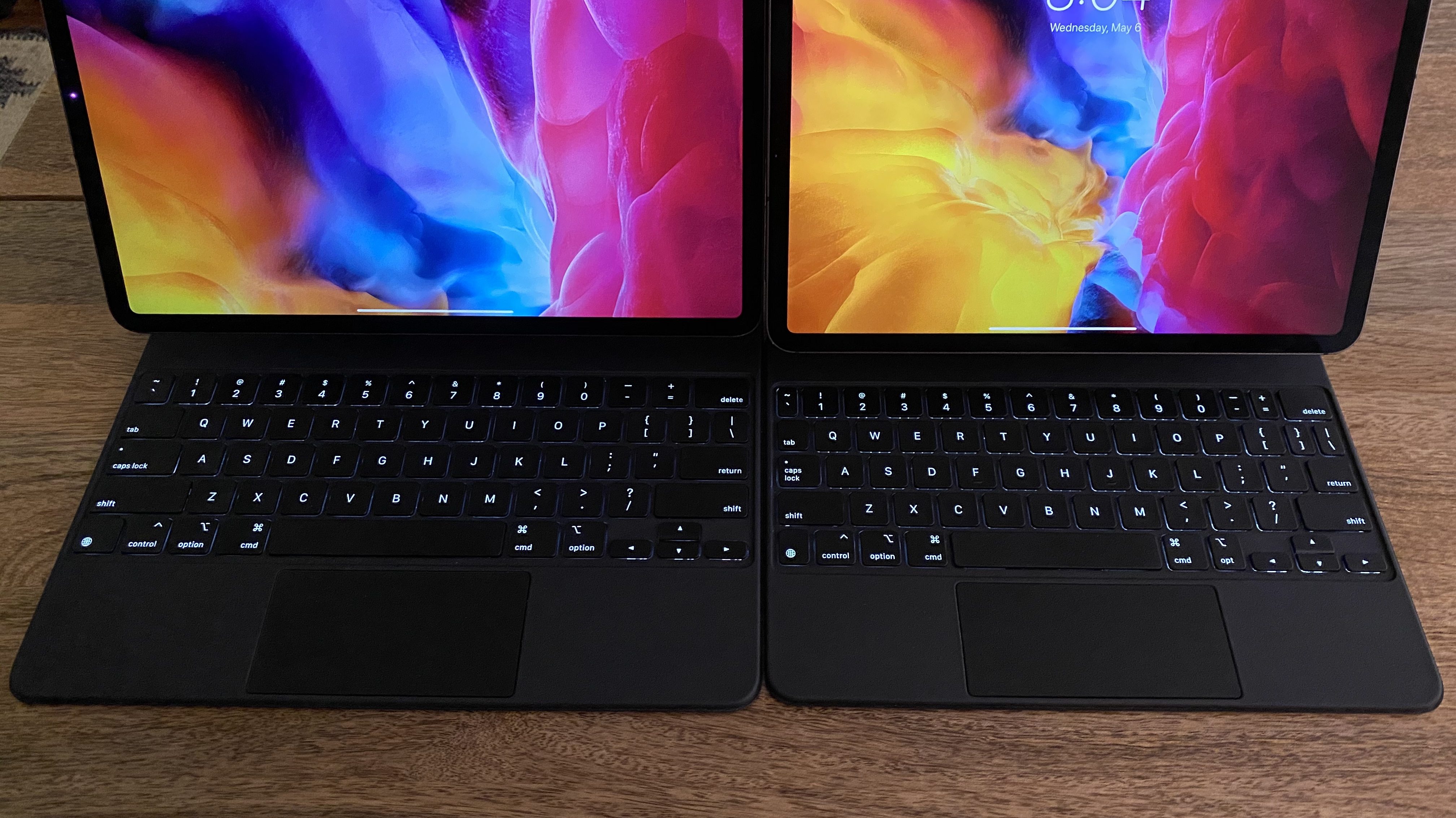 Comparing The New iPad Pro 12.9 And Magic Keyboard To The 2018