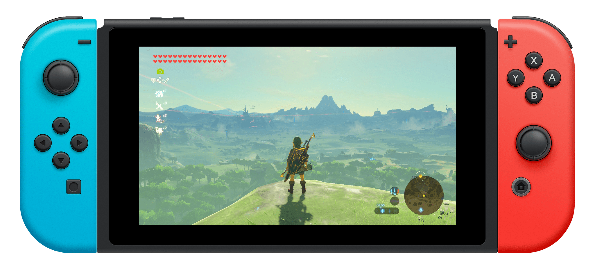Breath of the Wild, framed with SwitchFrame in Shortcuts.