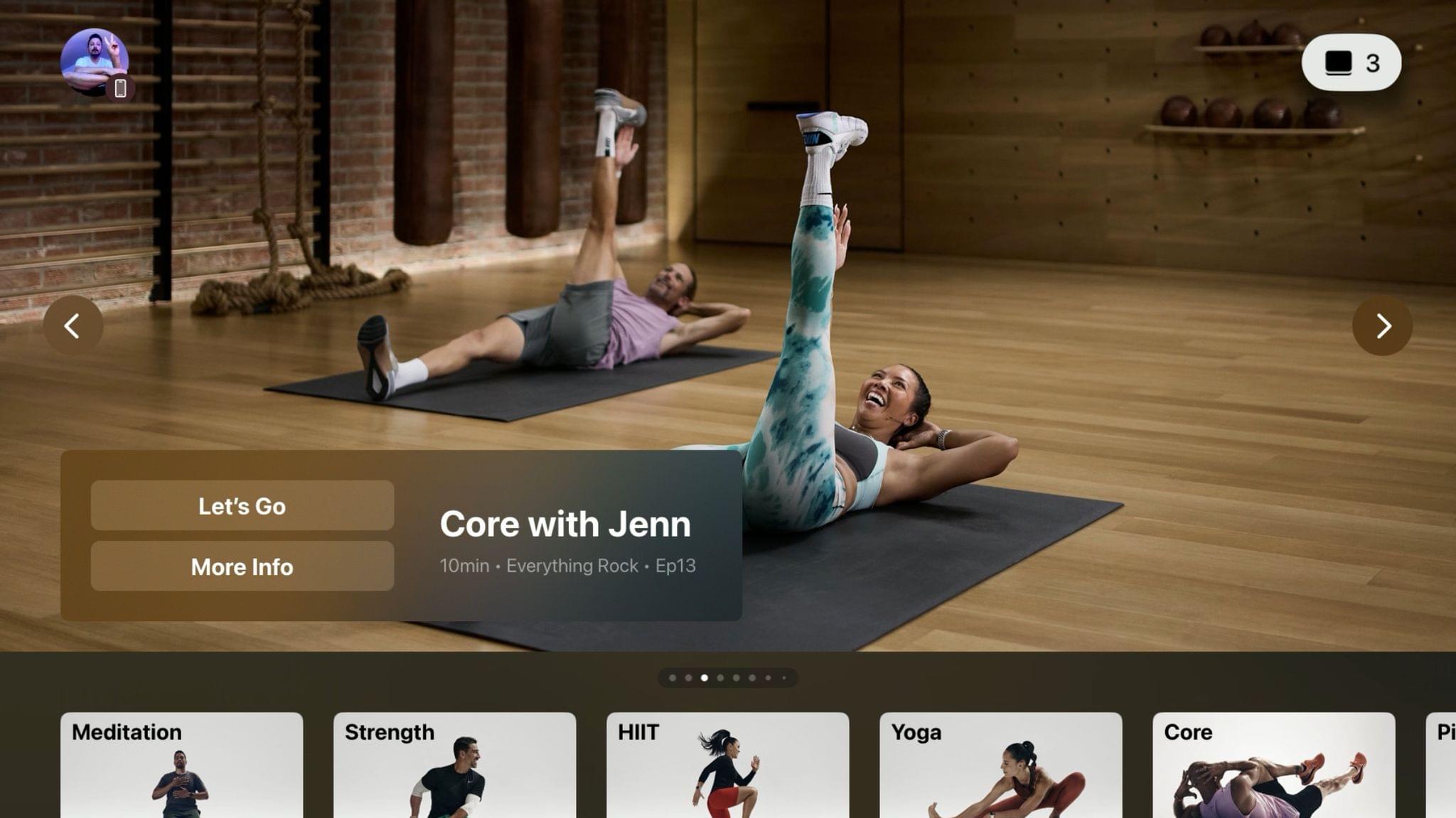 Apple tv yoga app sale