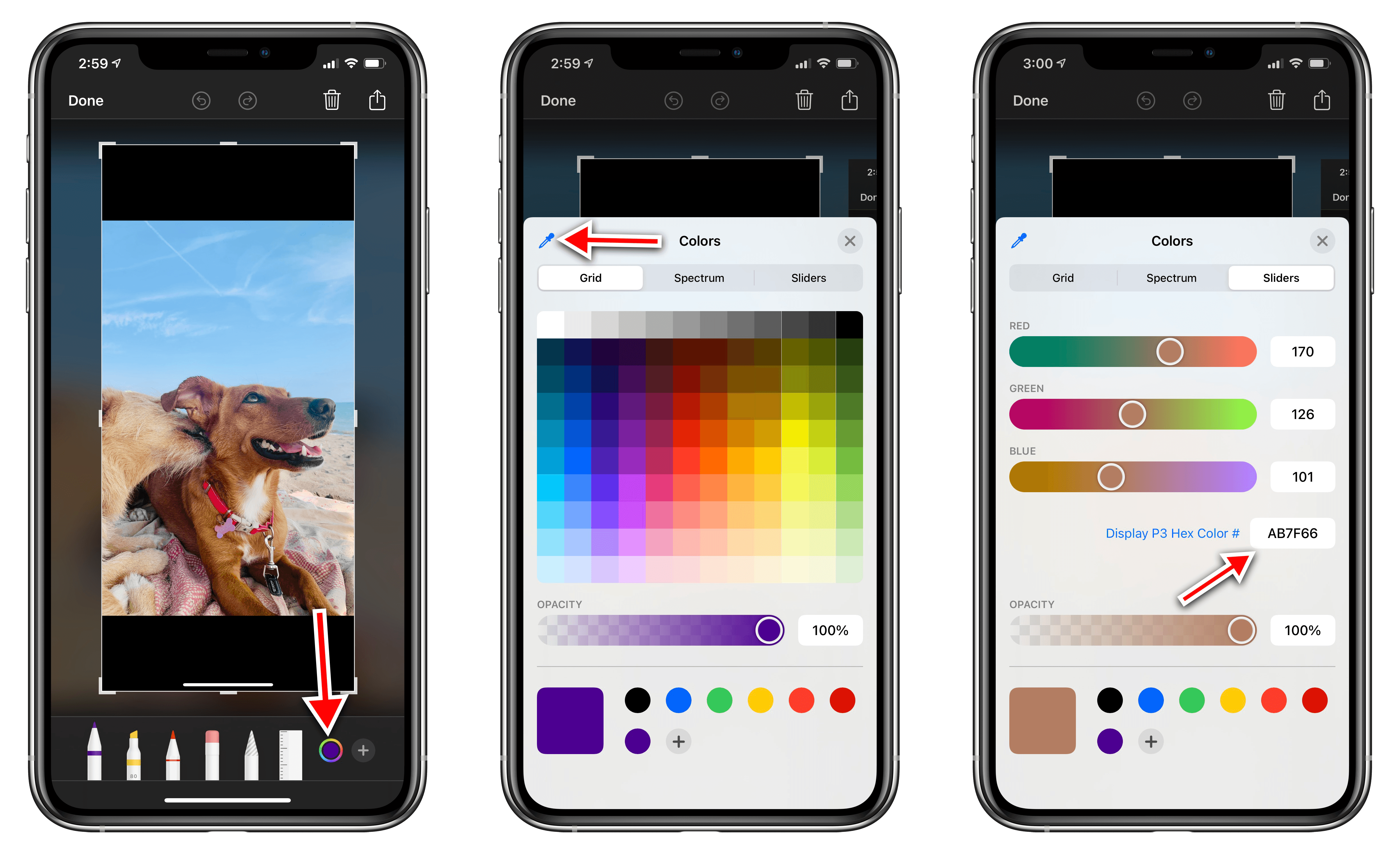You can save any color from any photo using iOS 14's new color picker.