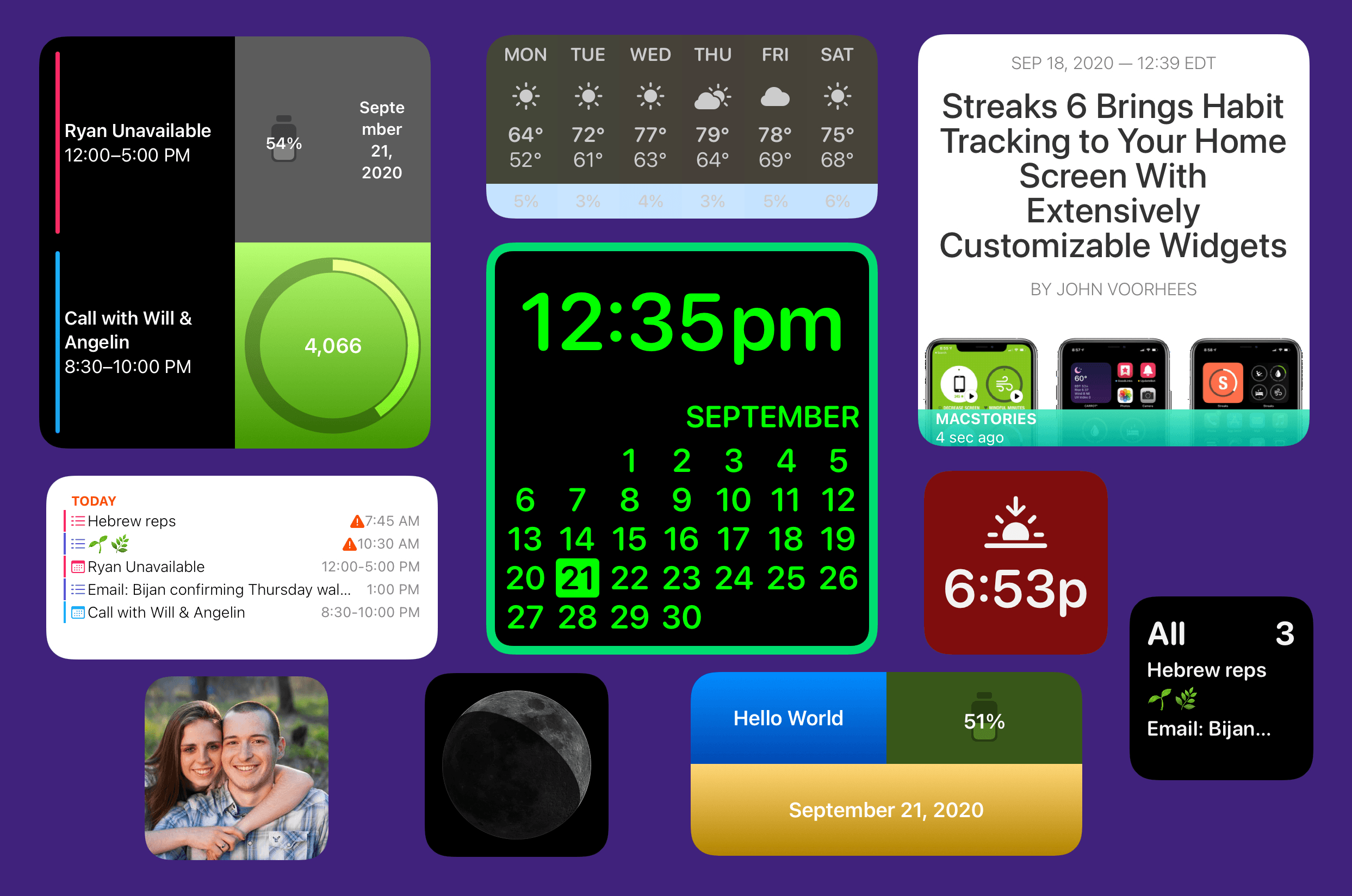 widget apps for mac