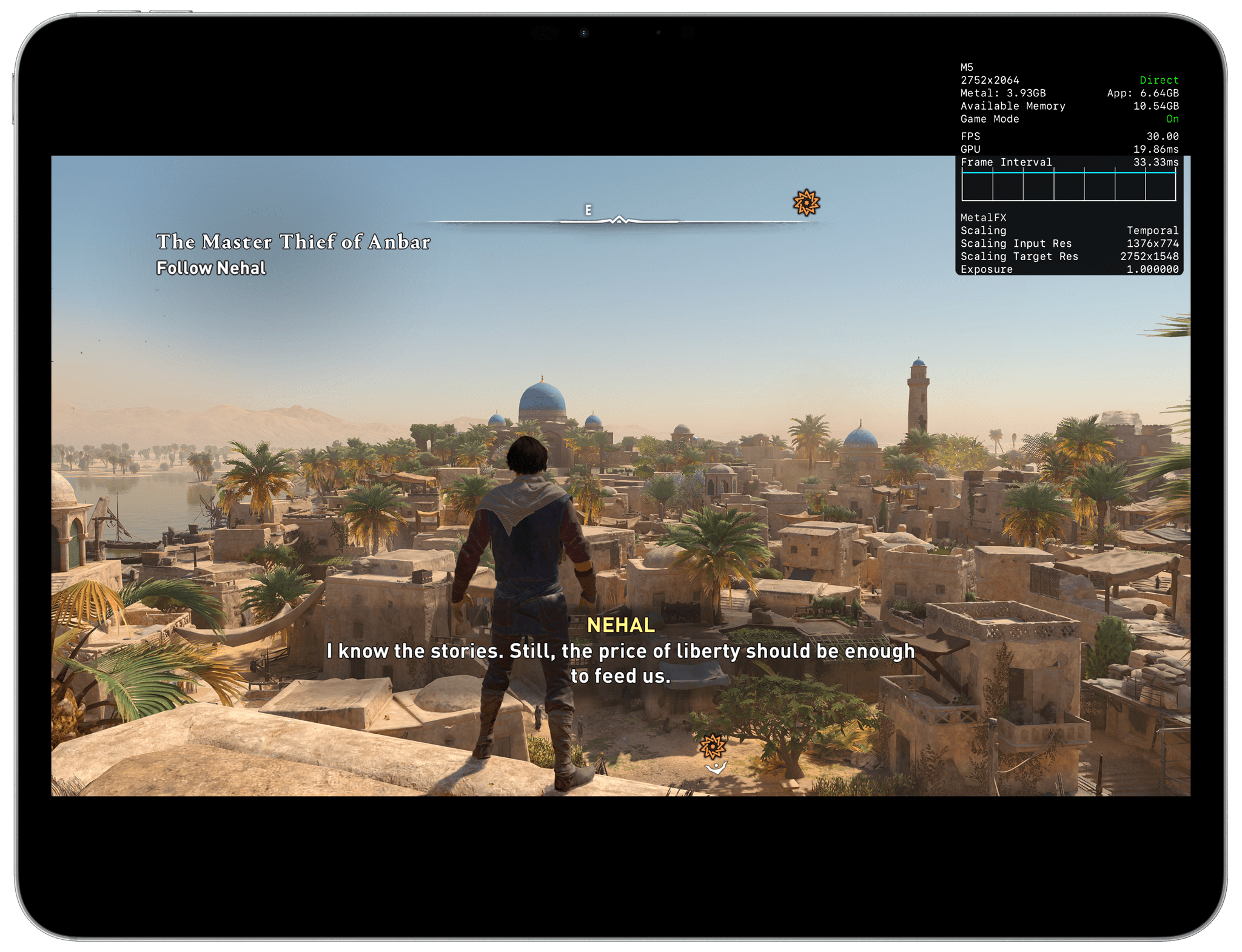 On the M5, GPU rendering times were slightly lower, but overall performance was comparable to the M4.