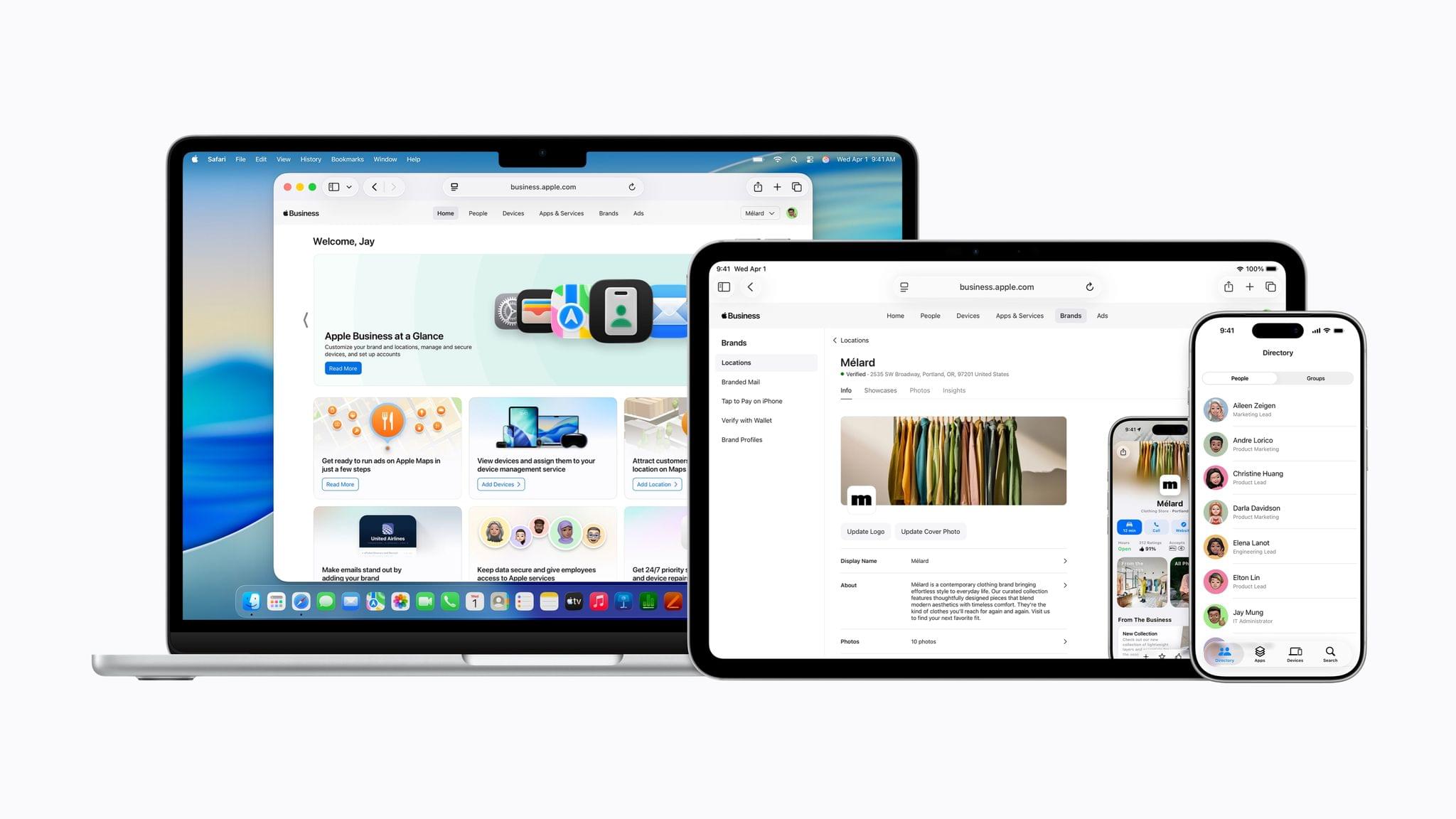 Apple Announces Apple Business, a New Platform for Device&hellip;