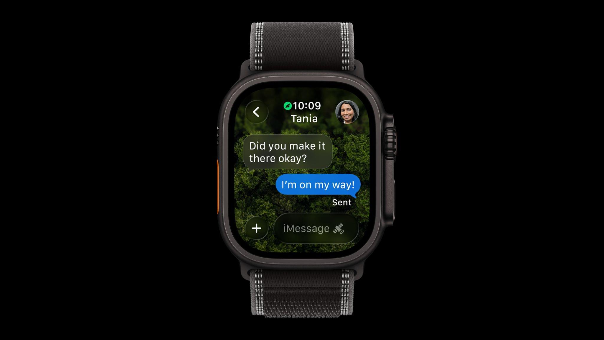 Emergency SOS via satellite. Source: Apple.