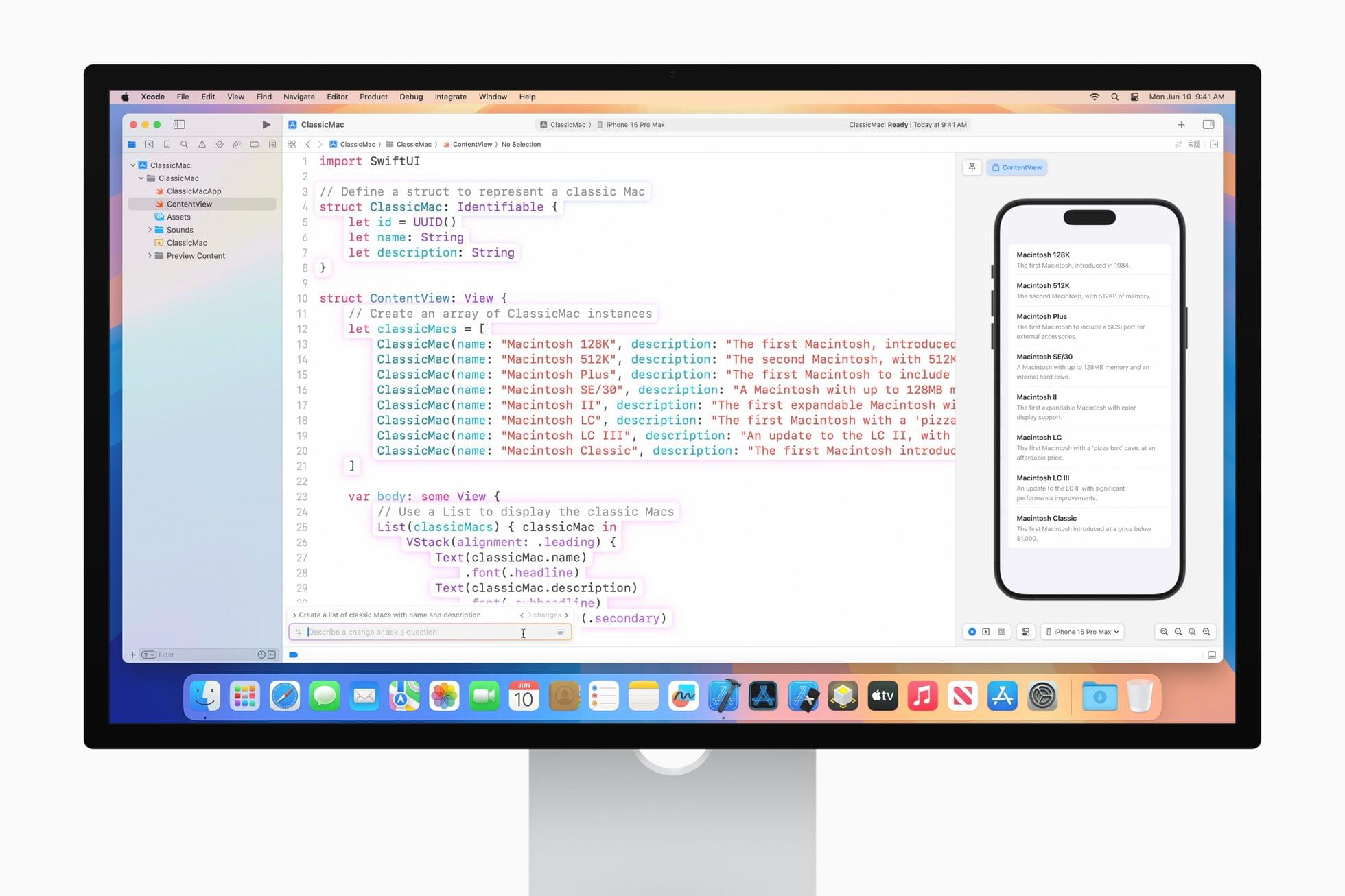 photo of A Look at Code Completion and Swift Assist Coming in Xcode 16 image