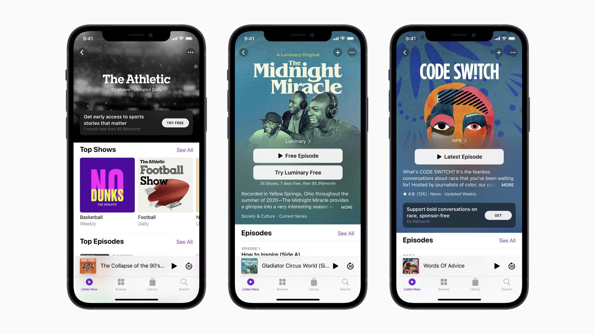 photo of Apple Announces Apple Podcasts Subscriptions image