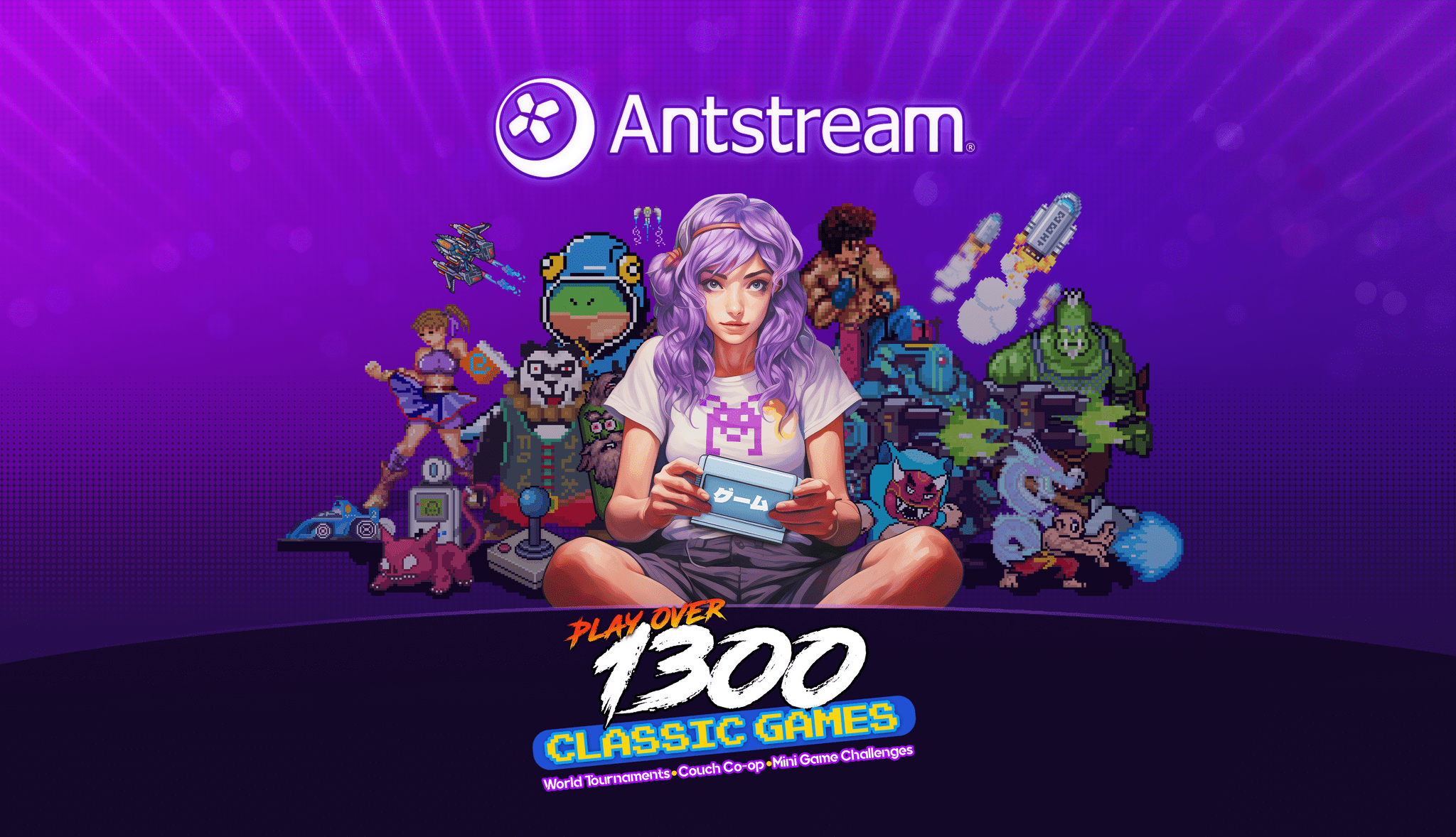 Read more about the article Retro video game streaming service Antstream launches on App Store next week
