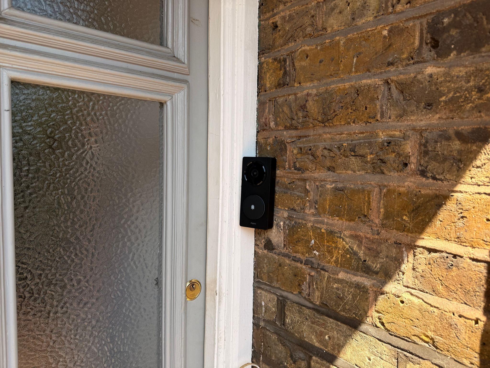 Installation was quick and the G410 fits nicely next to my door.