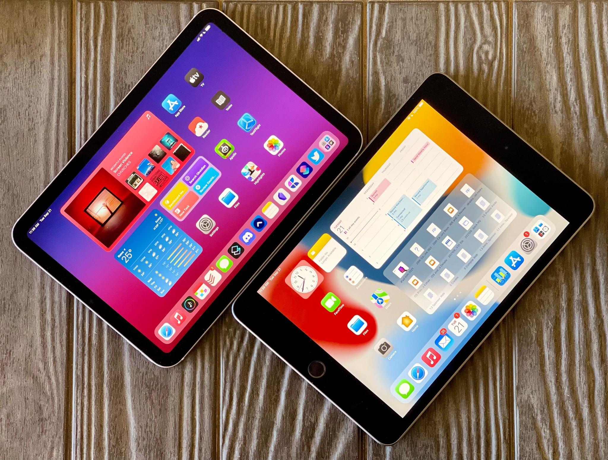 iPad mini 6 vs. iPad mini 5