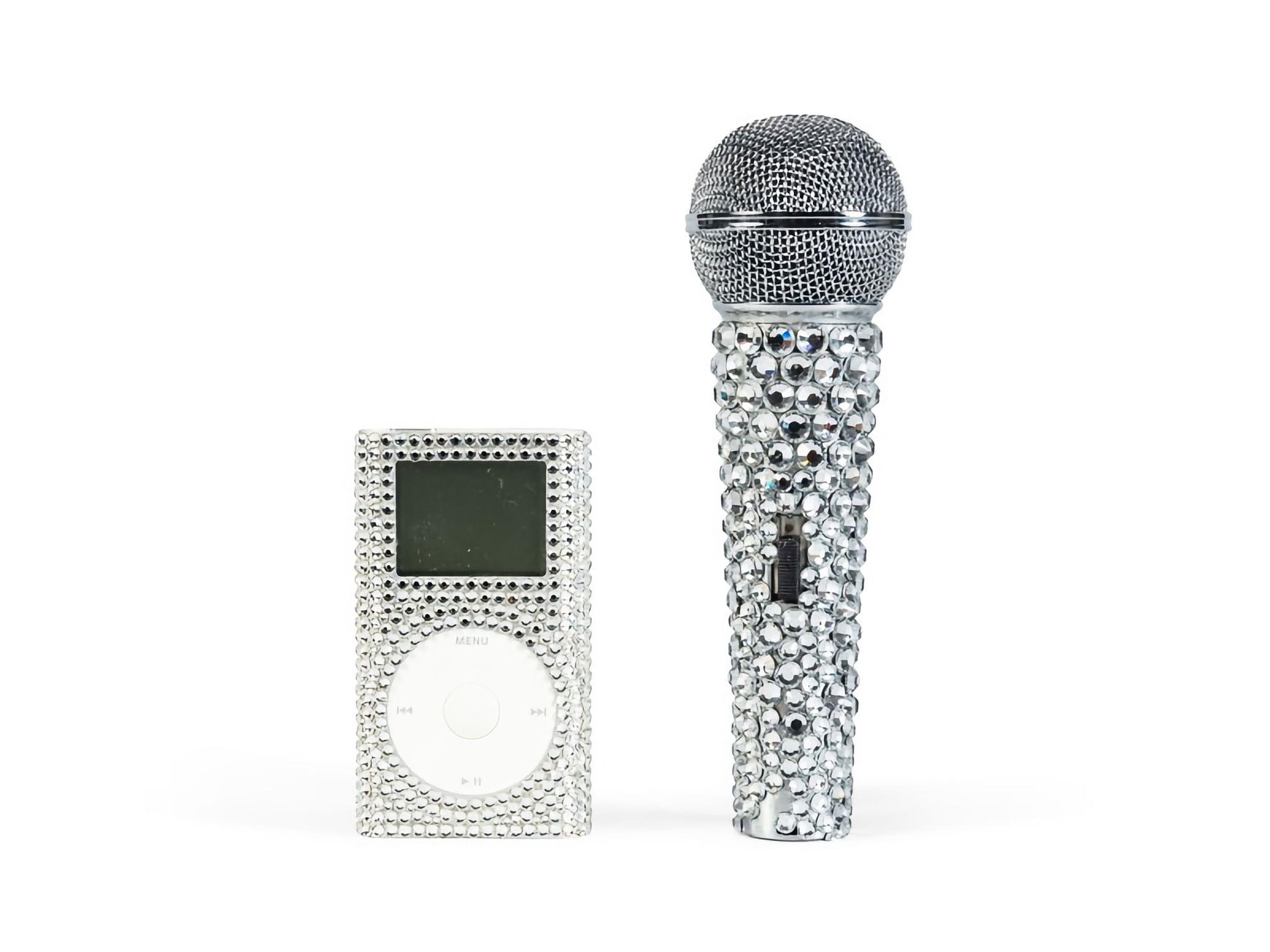 Behold, the BlingPod. Source: [Sotheby's](https://www.sothebys.com/en/buy/auction/2025/karl-karl-lagerfelds-estate-v-le-studio-pf2553/a-set-comprising-an-ipod-classic-apple-and-a-micro)