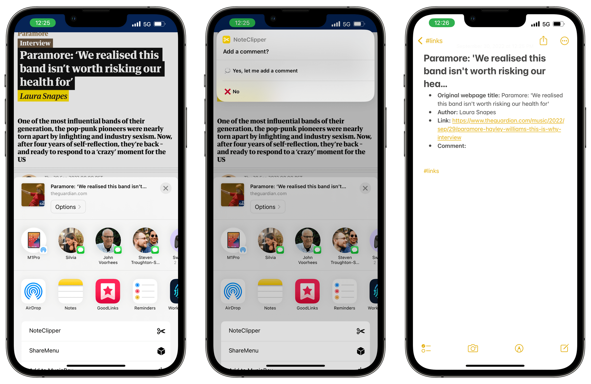 NoteClipper: A Web Clipper for Apple Notes - Club MacStories