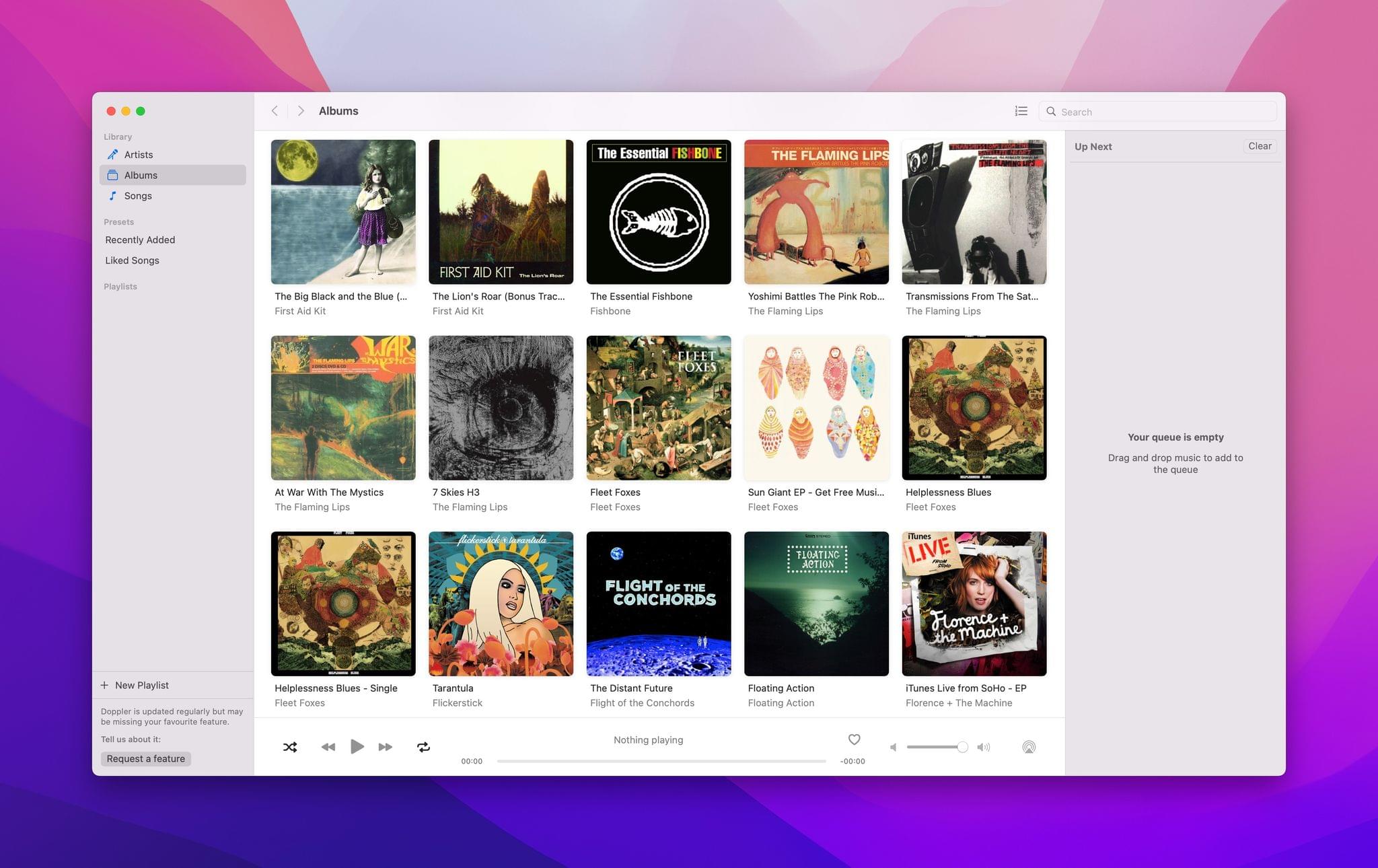Doppler's artwork-focused UI is a breath of fresh air for anyone who own's their music.