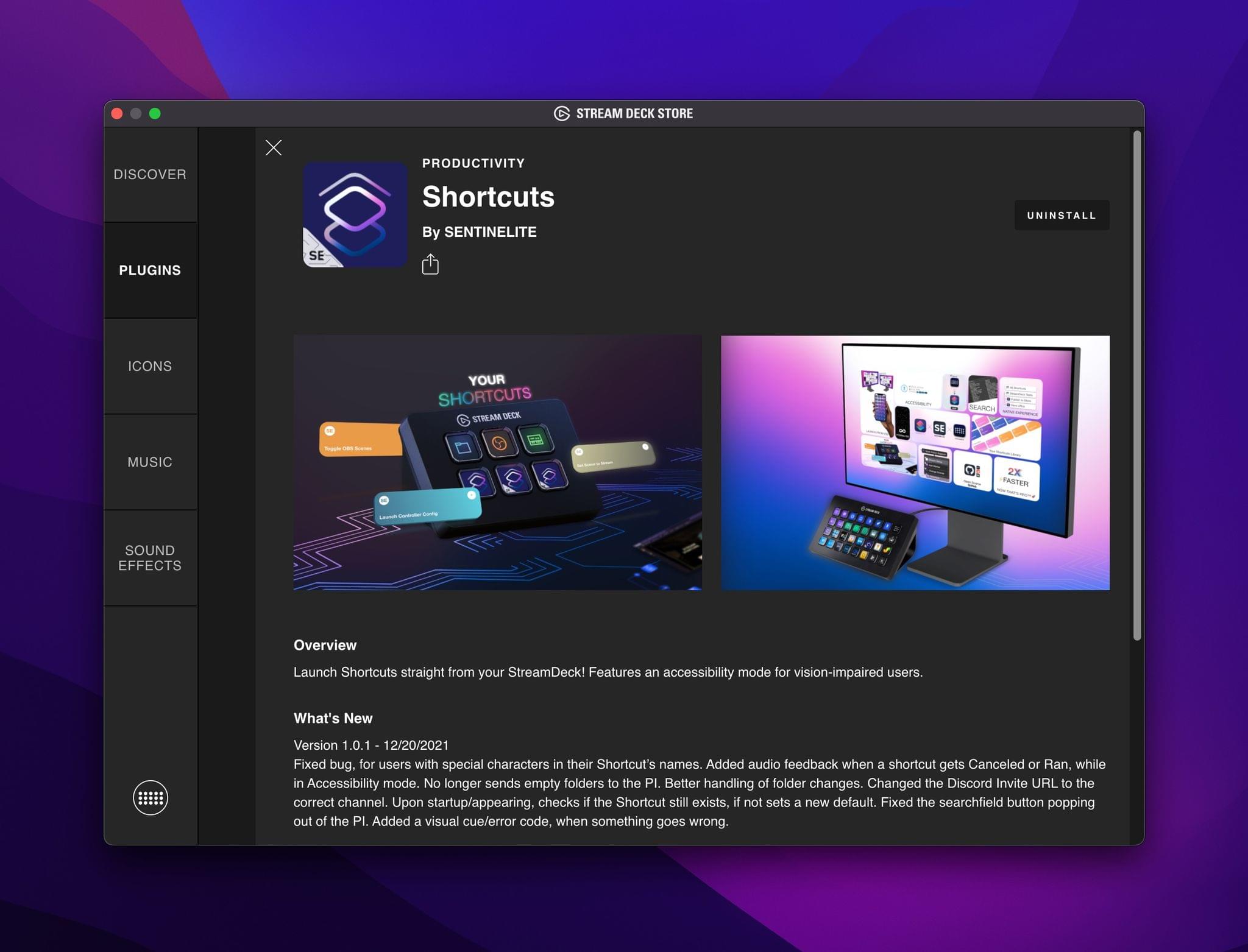 Shortcuts By SENTINELITE: A Fantastic New Stream Deck Plugin - MacStories