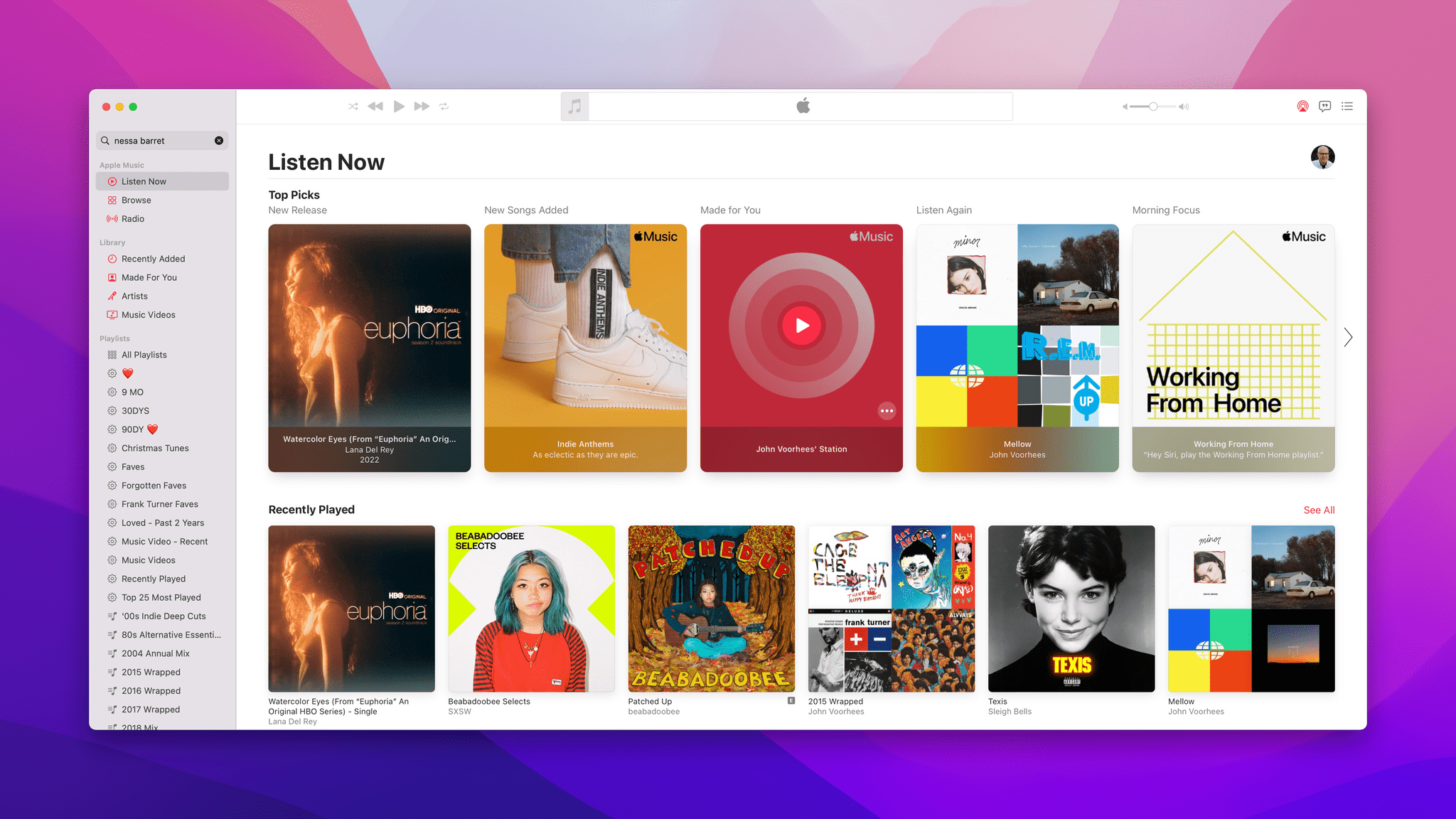 Integration with MacOS Now Playing Widget  Deezer Community, bringing  music lovers together