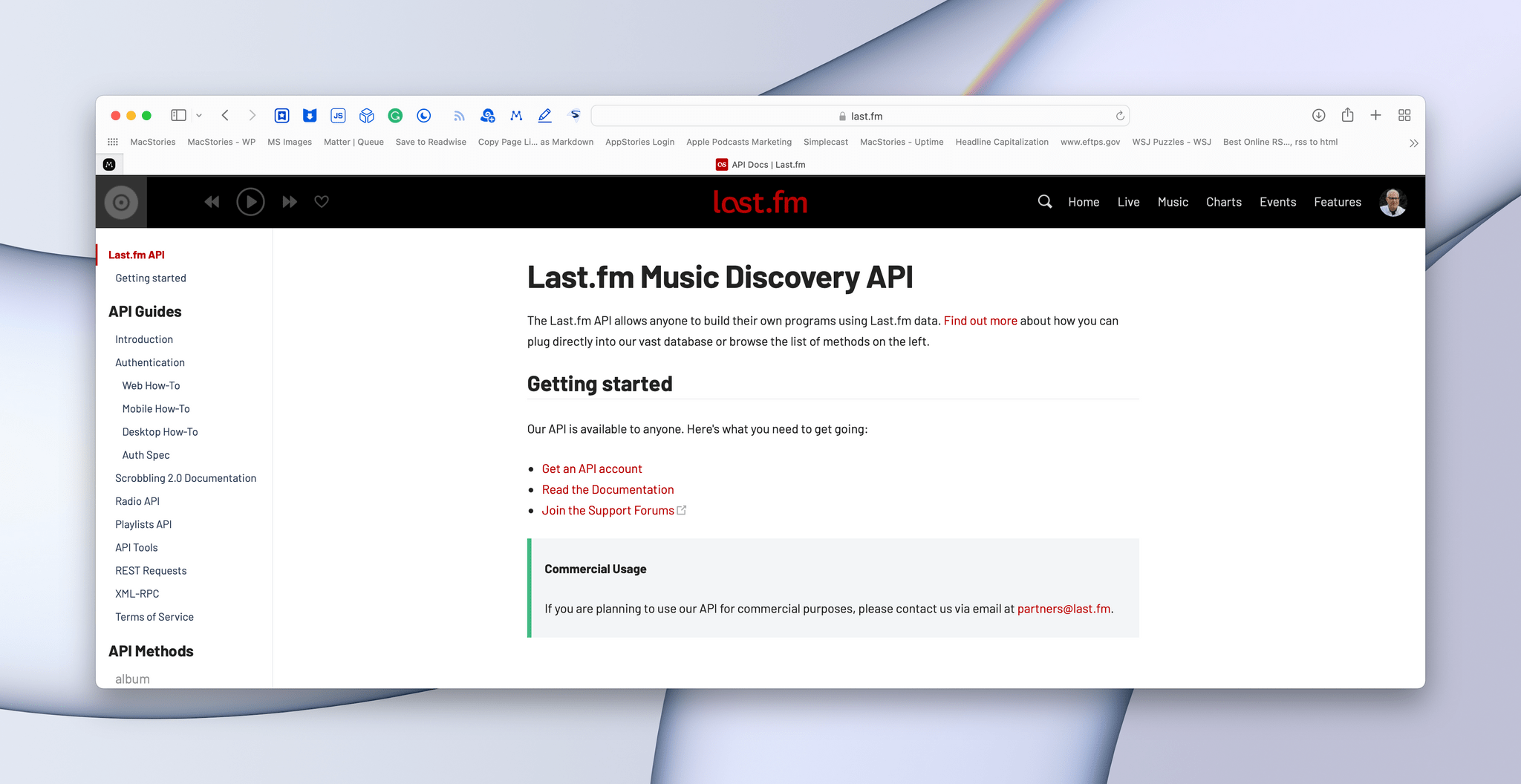 Last.fm's API isn't easy to use, but it opens up some interesting music discovery possibilities.
