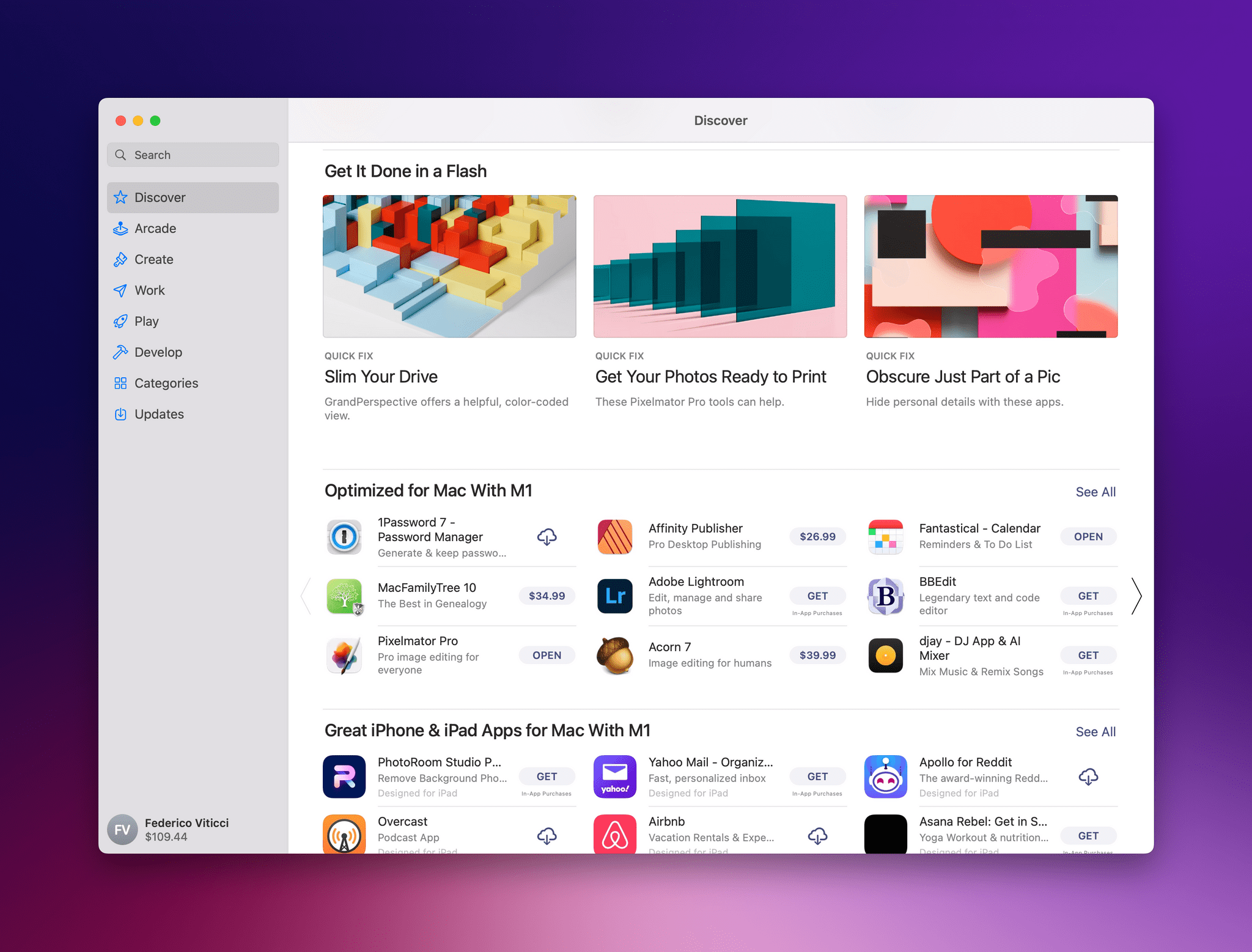 The Mac App Store is only one way to install apps on macOS.