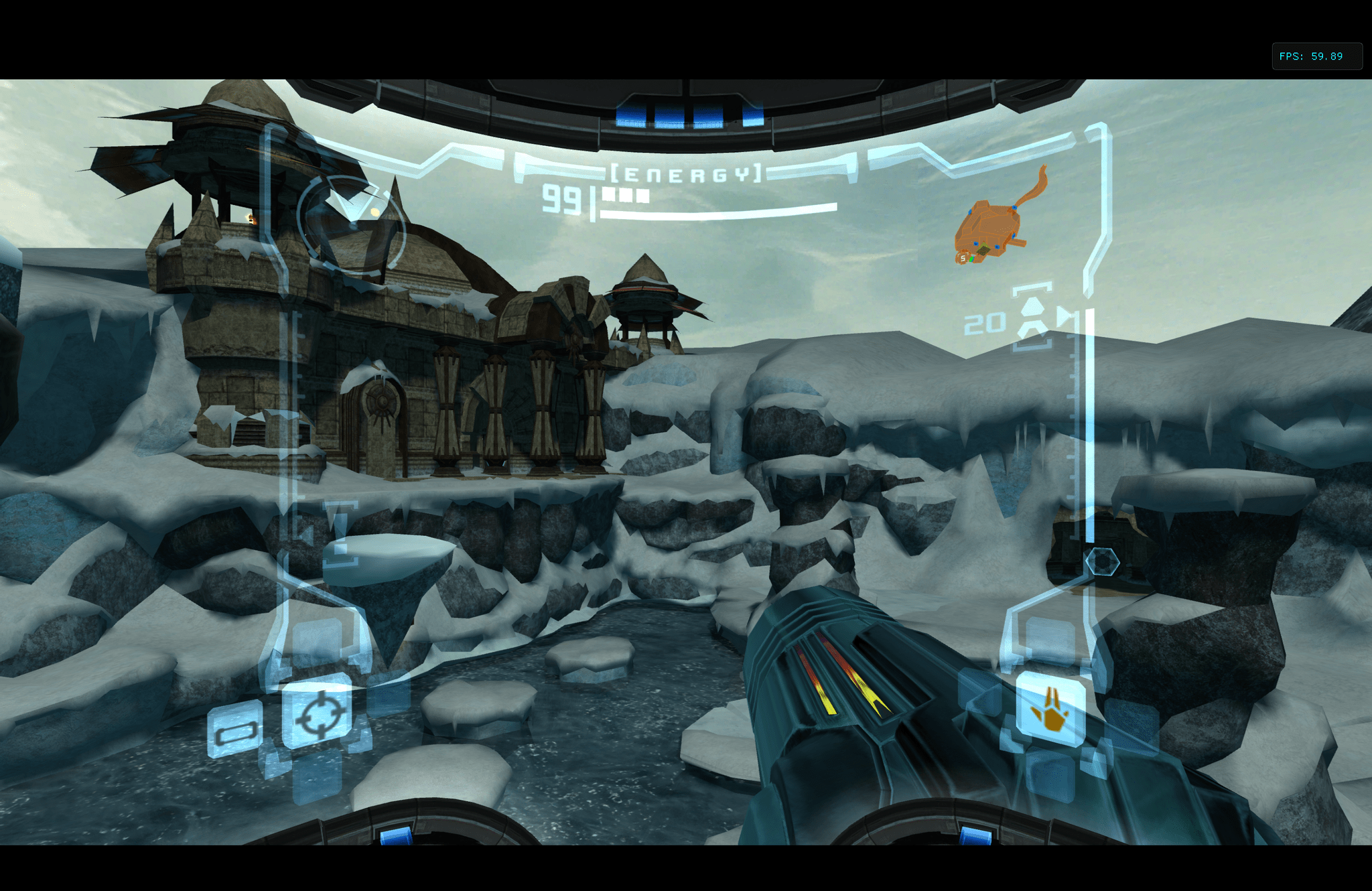 Metroid Prime, rendered at glorious 5K with a custom HD texture pack, running at 60fps on the M1 Max MacBook Pro via Dolphin.