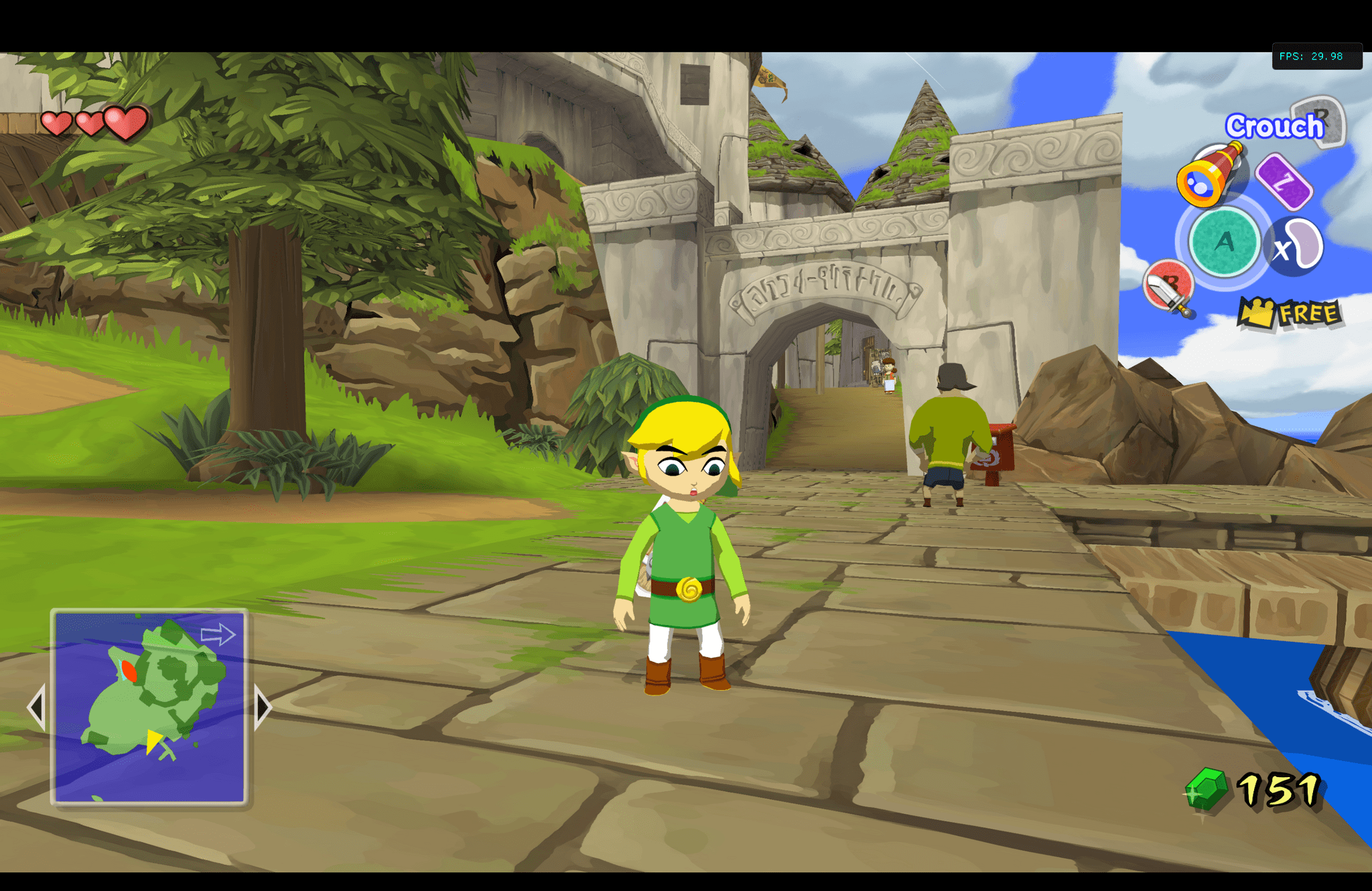 Bonus: Wind Waker at 5K with custom HD textures.