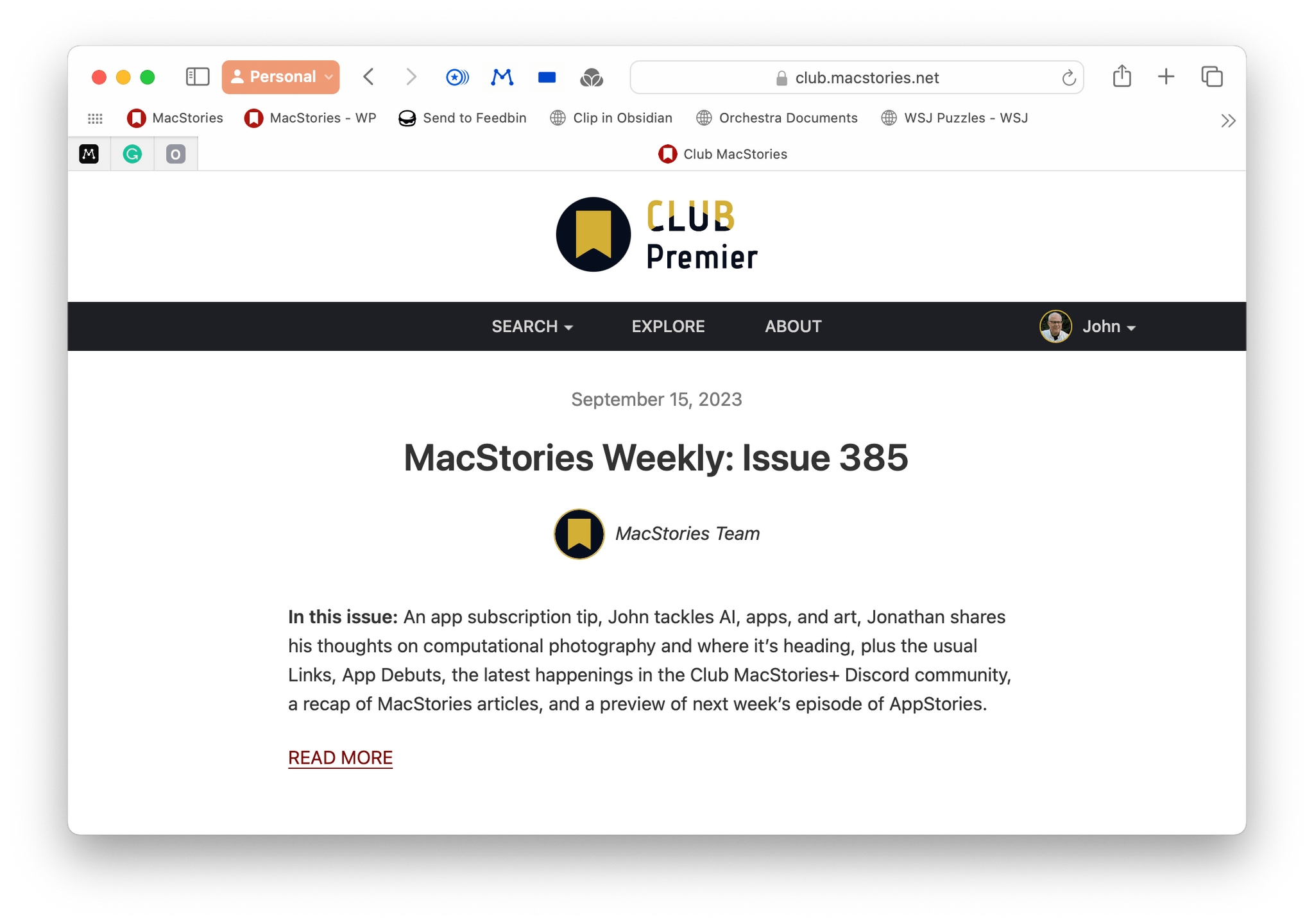 Notes - MacStories