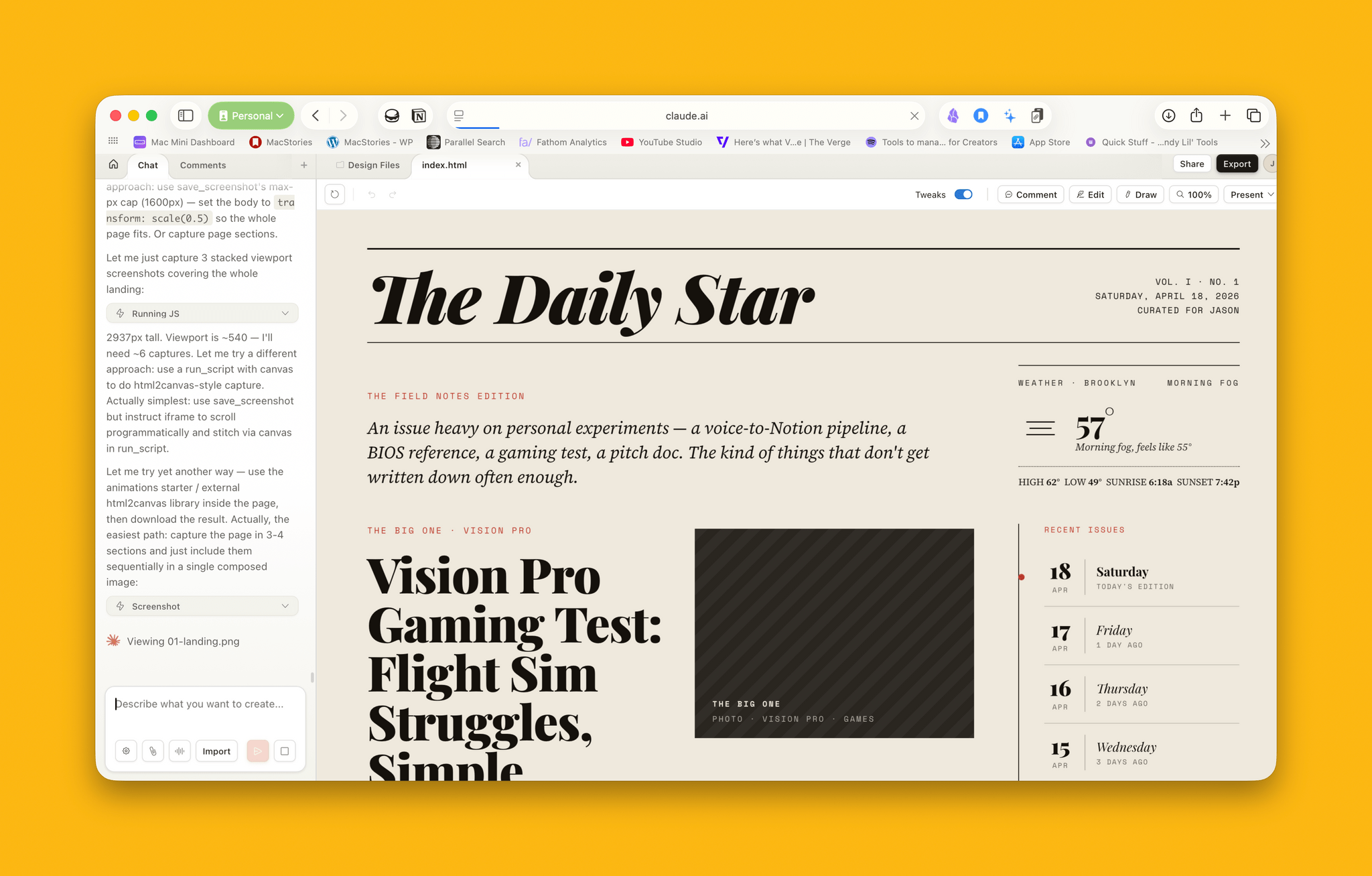 A look at Claude Design's prototype.