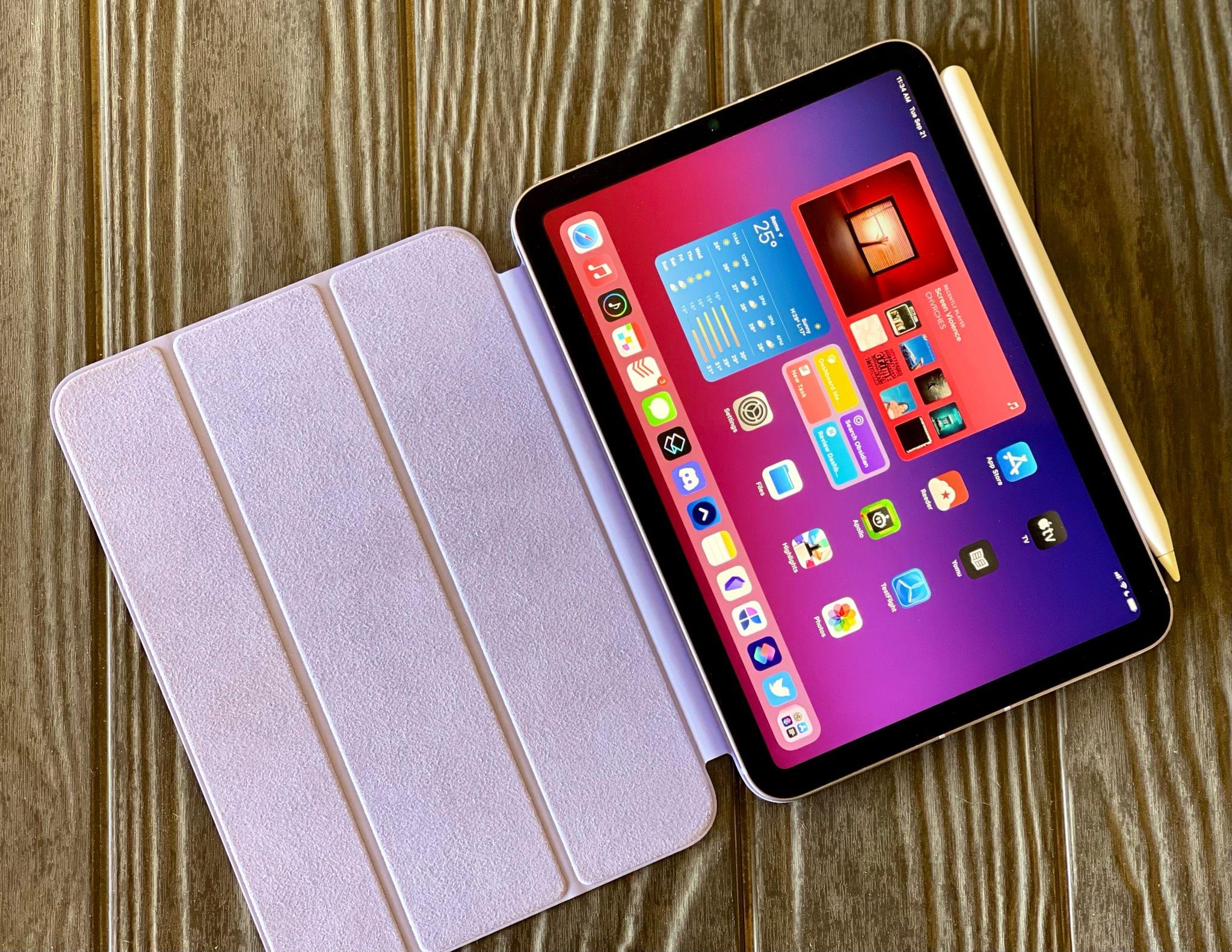 The purple Smart Folio is slightly better, but still pretty washed out. Why are these colors always so boring?
