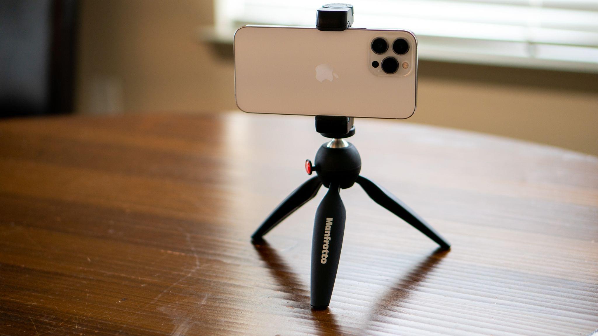 Another option is to use a tripod with your iPhone.