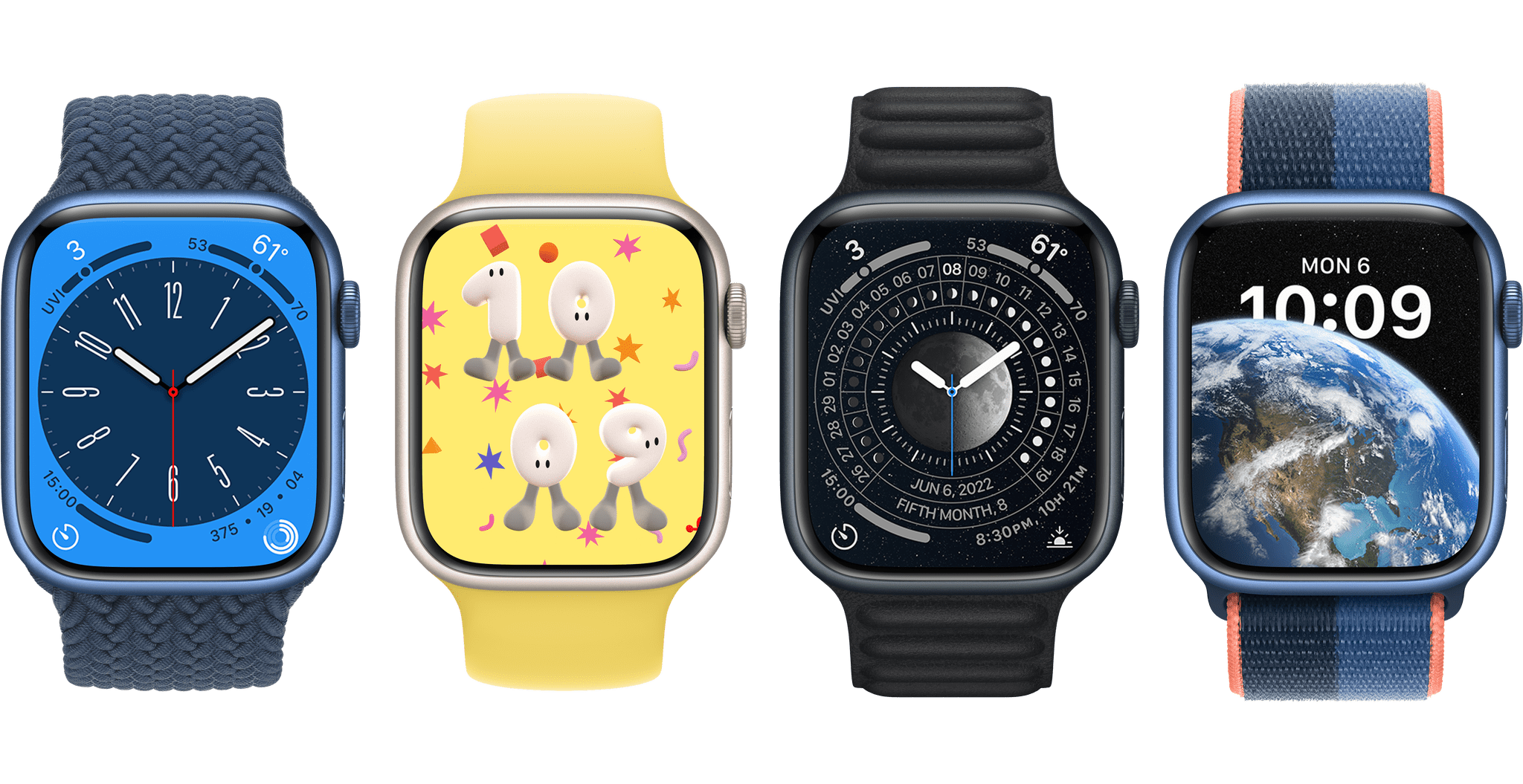 New faces for discount apple watch 3