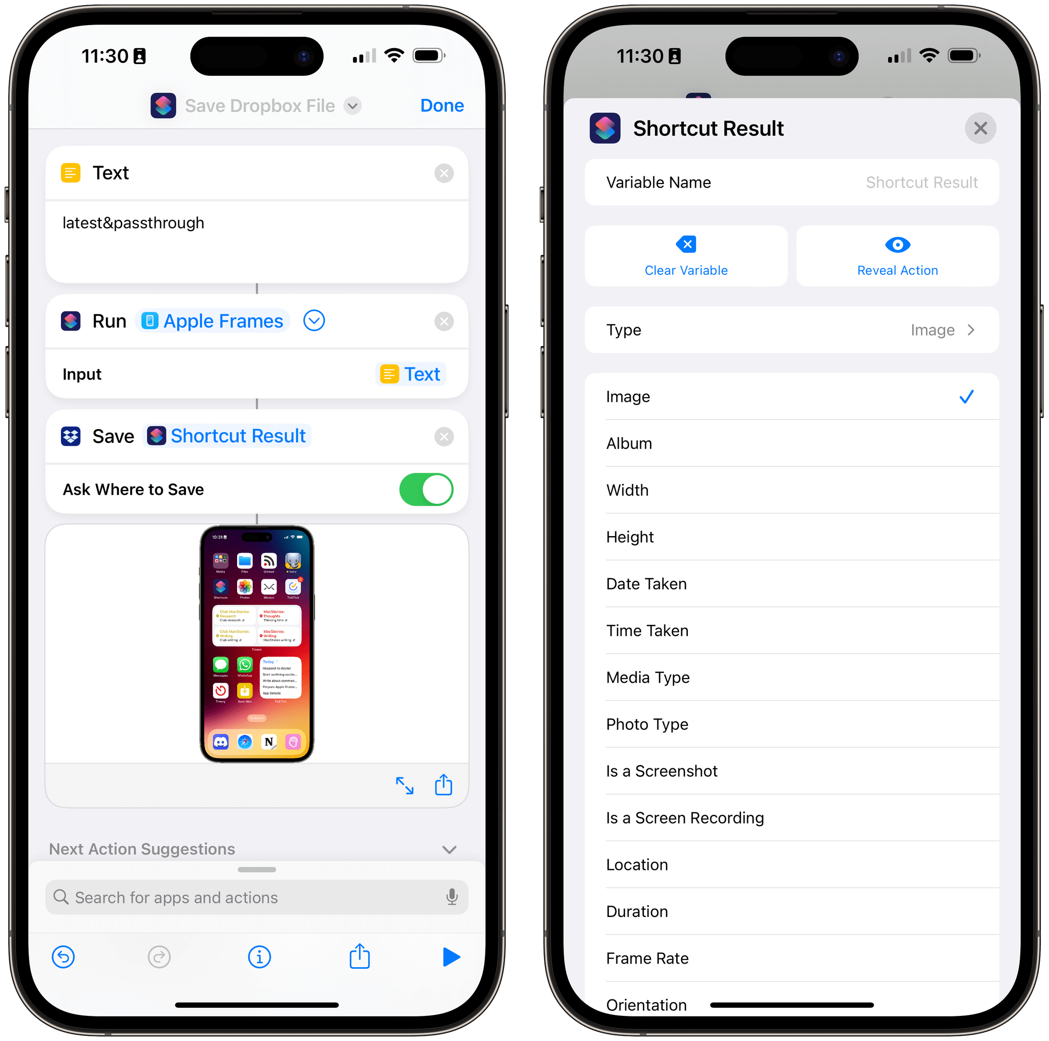 Apple Frames 3.1.1 With Support For Passthrough Mode - MacStories