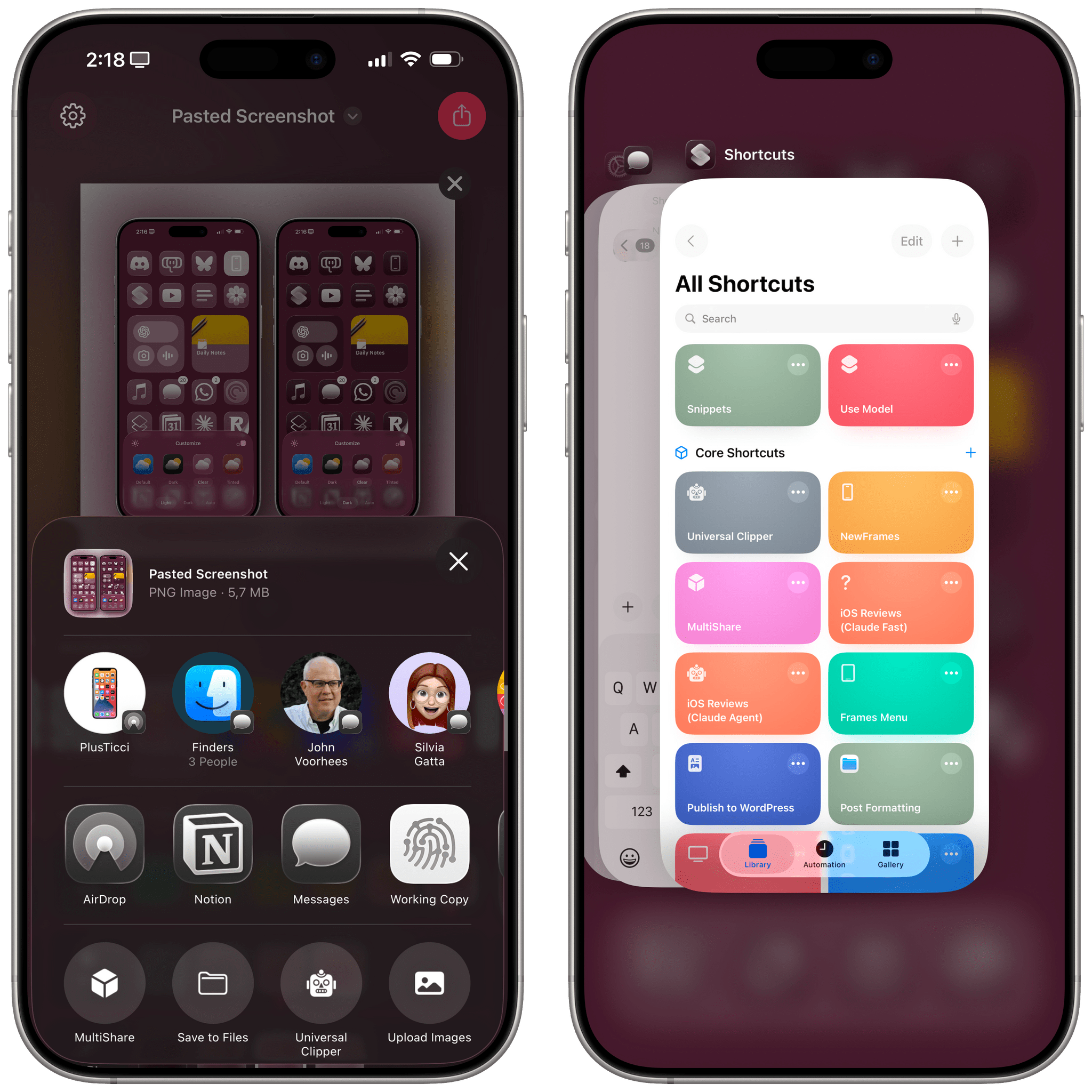Once enabled, the ‘Clear’ appearance is applied system-wide to all app icons.