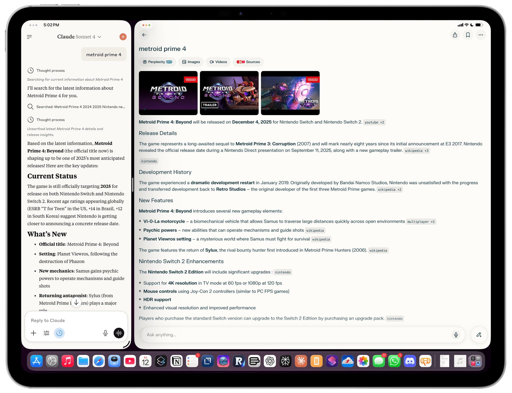 This layout should be familiar to longtime iPad users.