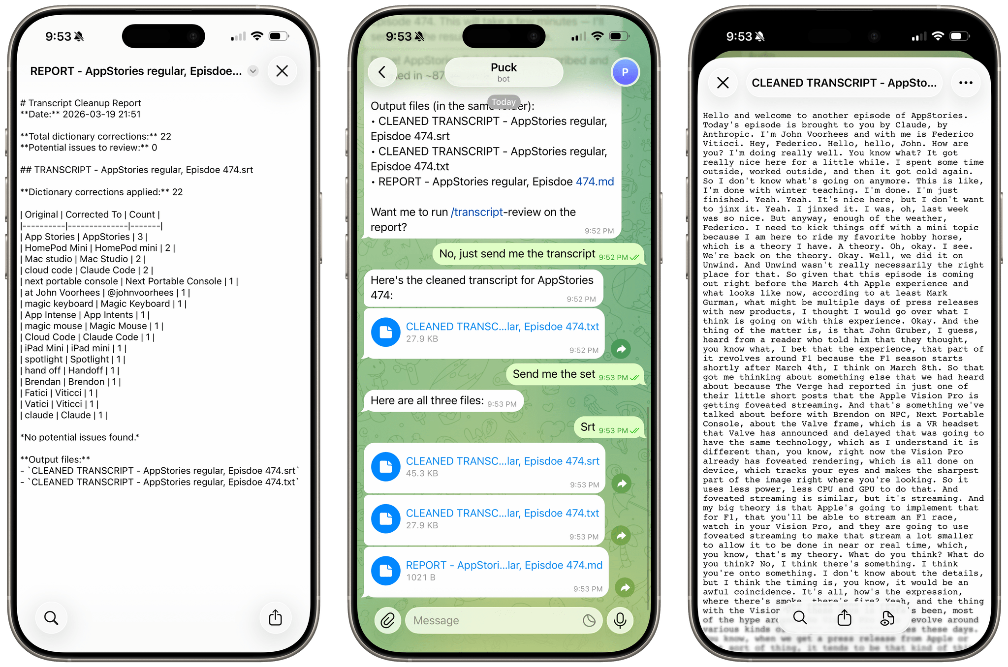 The results of Claude Code's work on your Mac can be sent to you in Telegram.
