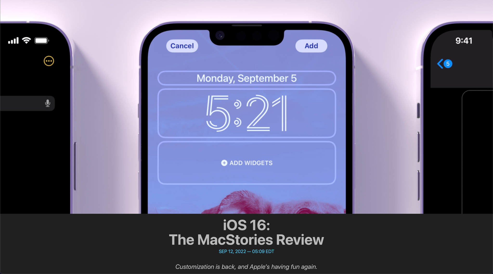 iOS 16: The MacStories Review - MacStories