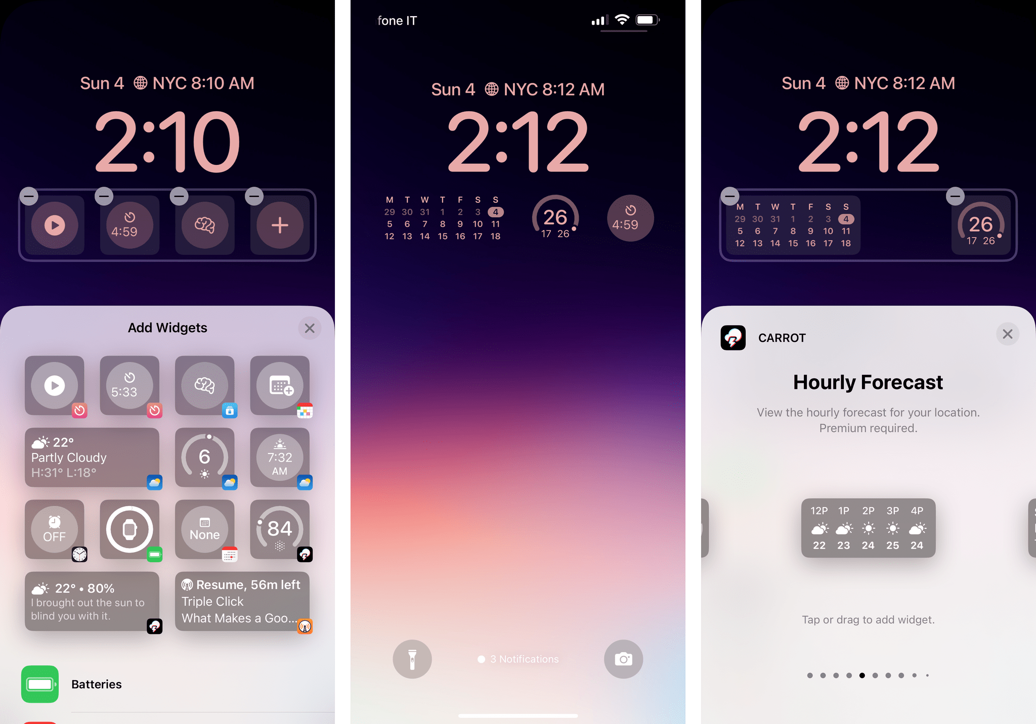 How To Add A Picture Widget On Lock Screen