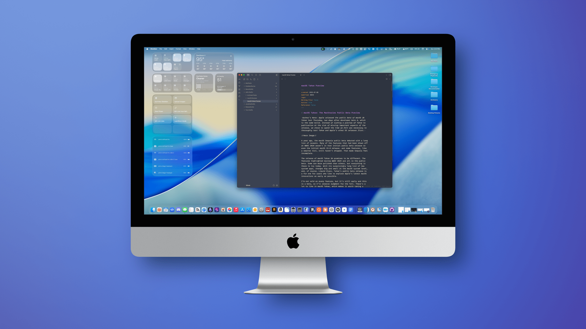 macOS Tahoe: The MacStories Public Beta Preview